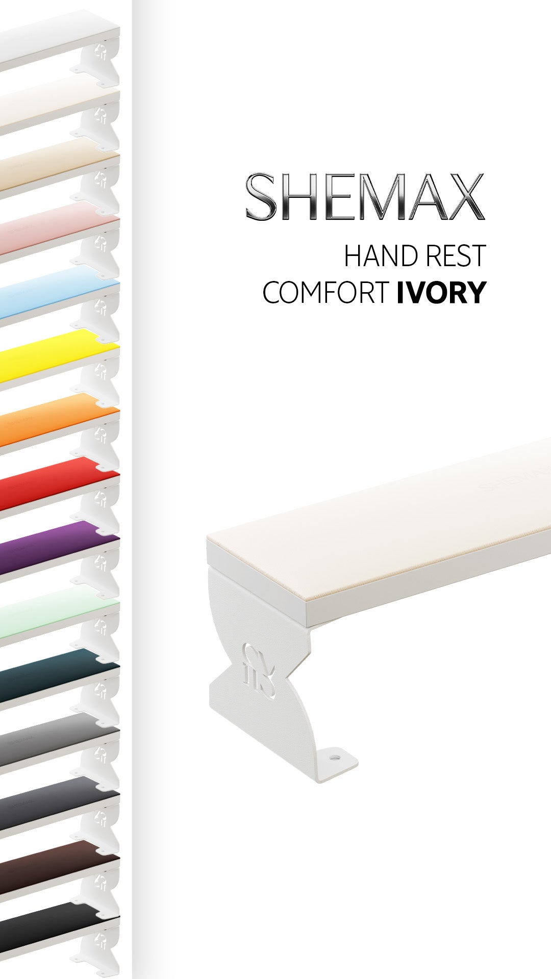 SHEMAX Armrest ivory color