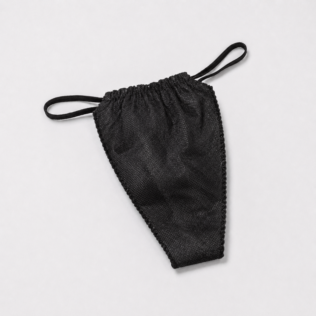 PW mittekootud meeste stringid, 100 tk, mustad