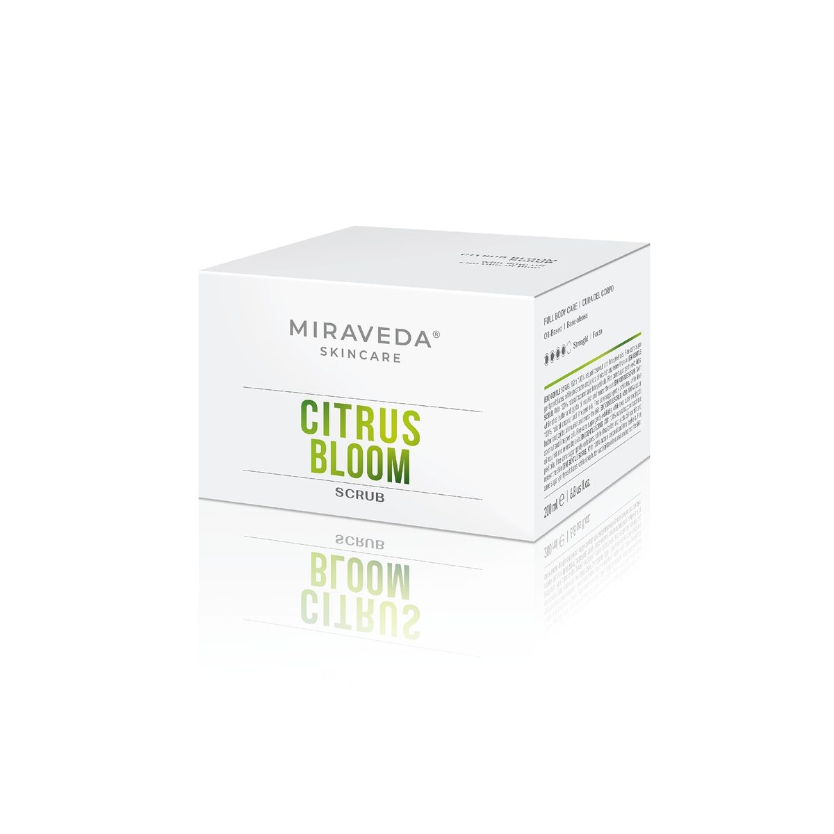 ItalWax Miraveda Citrus Bloom Body Scrub, 200 ml