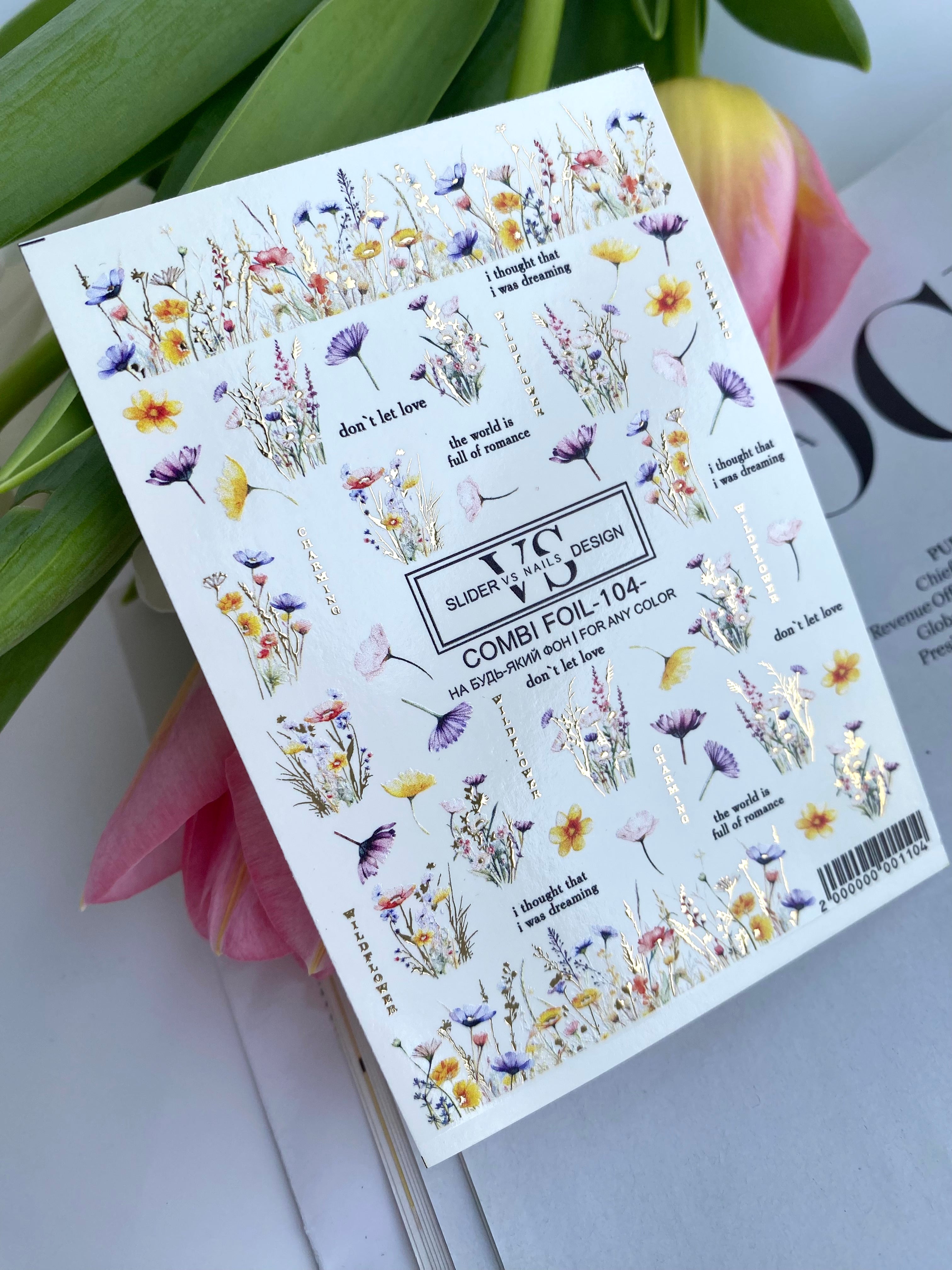 VS NAILS Liugurid Combi Foolium Nr.104