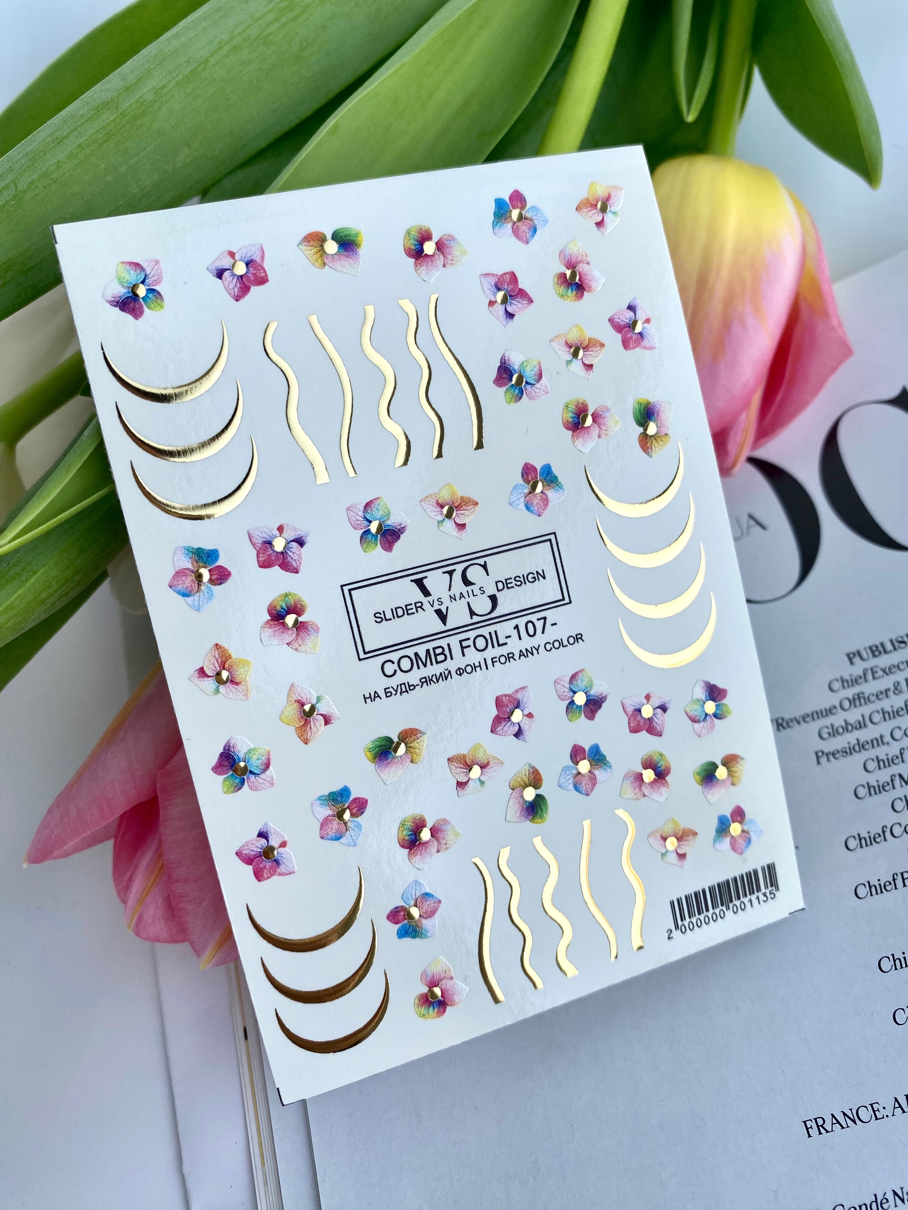 VS NAILS Liugurid Combi Foolium Nr.107