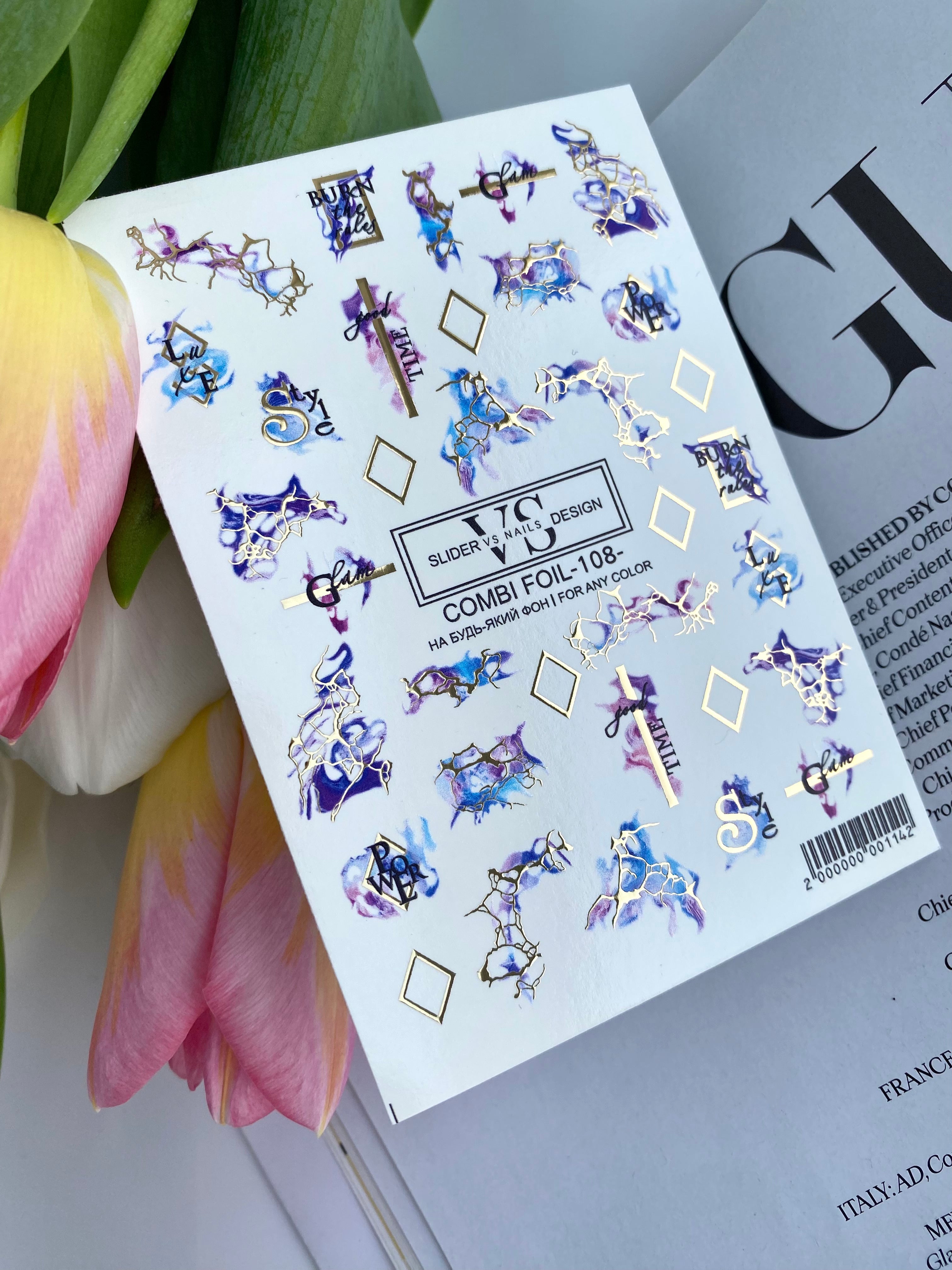 VS NAILS Liugurid Combi Foolium Nr.108