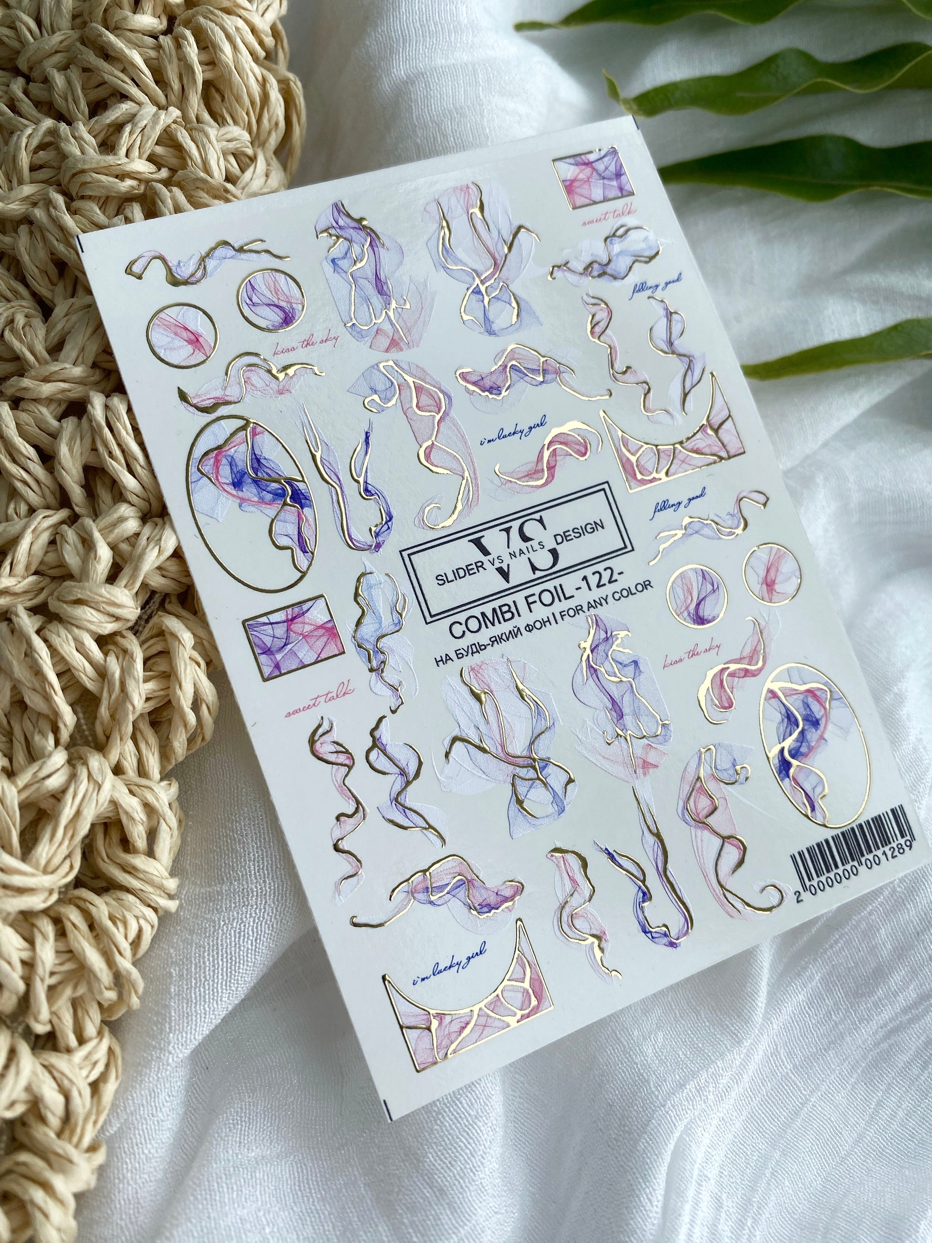 VS NAILS Liugurid Combi Foolium Nr.122