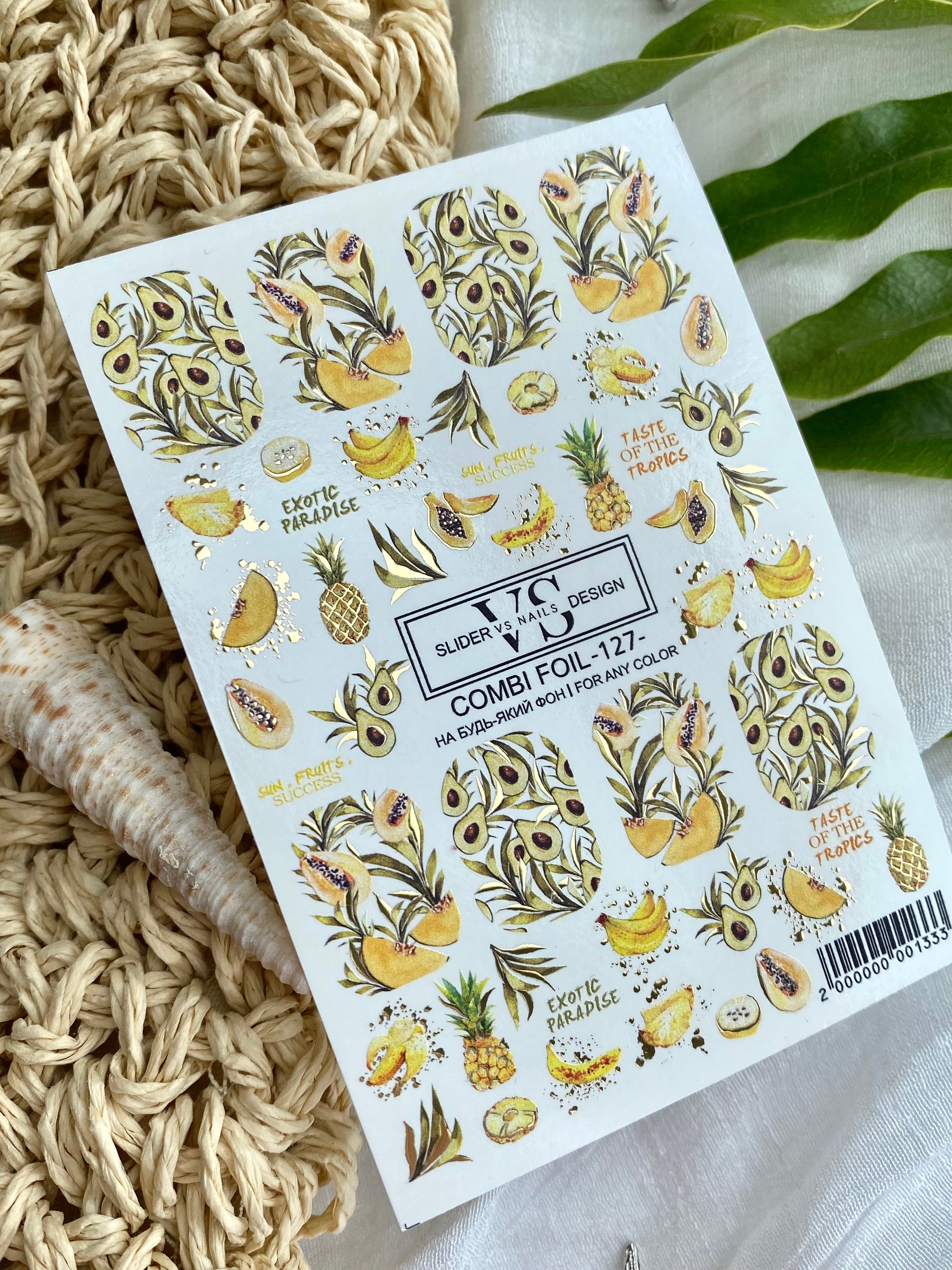 VS NAILS Slidrid Combi Foolium Nr.127