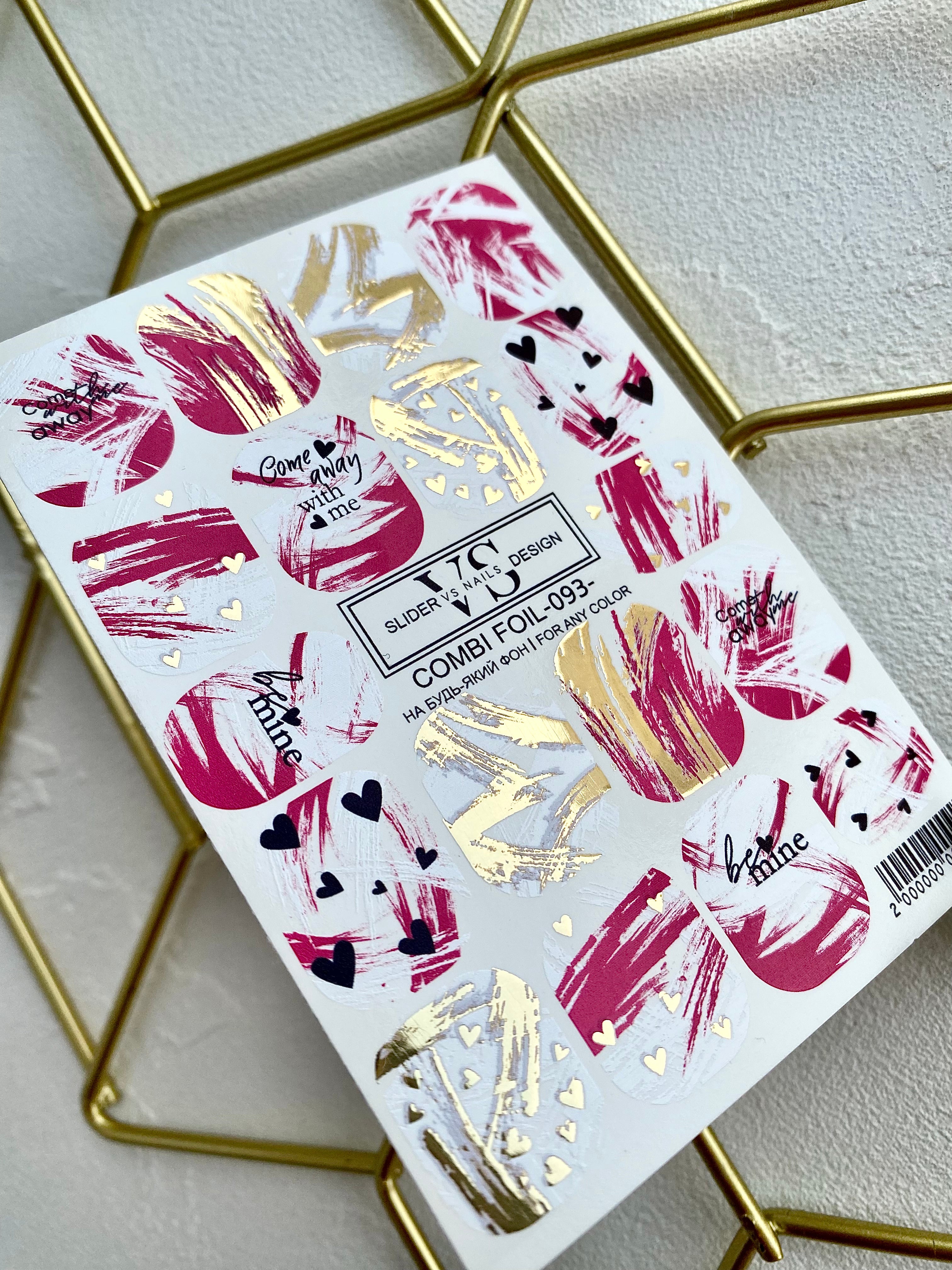 VS NAILS Liugurid Combi Foolium Nr.93