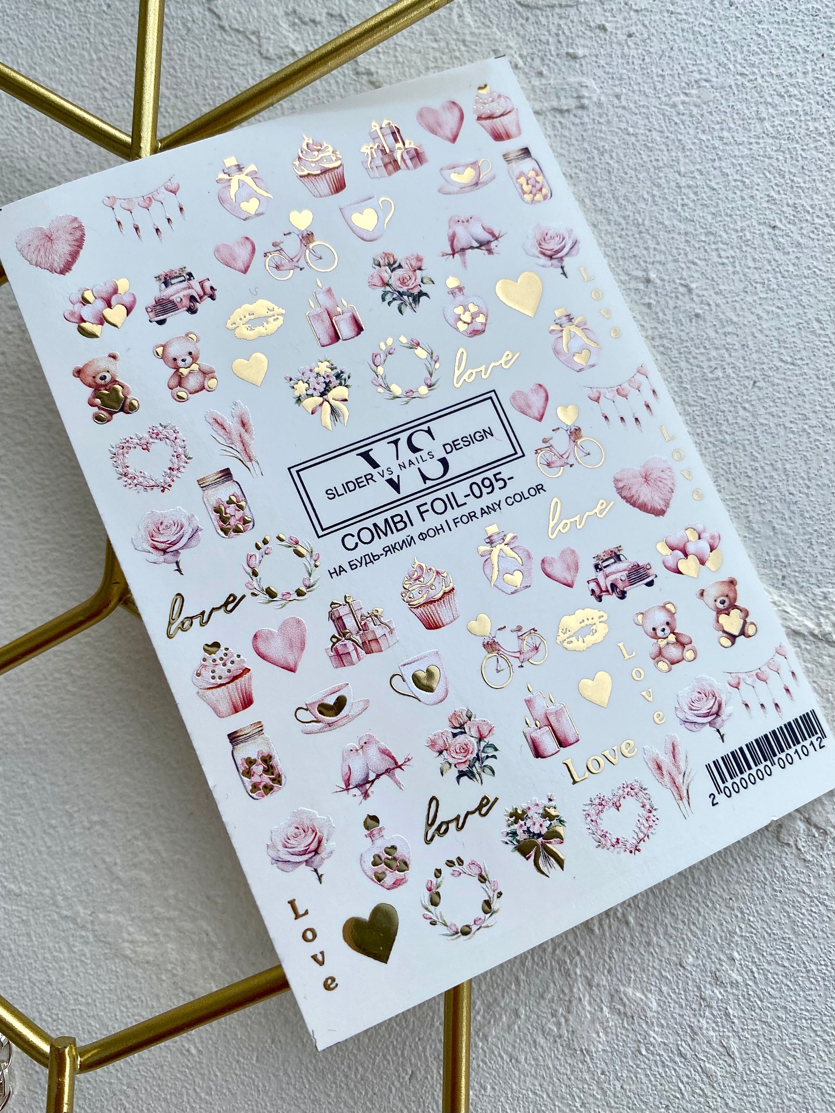 VS NAILS Liugurid Combi Foolium Nr.95