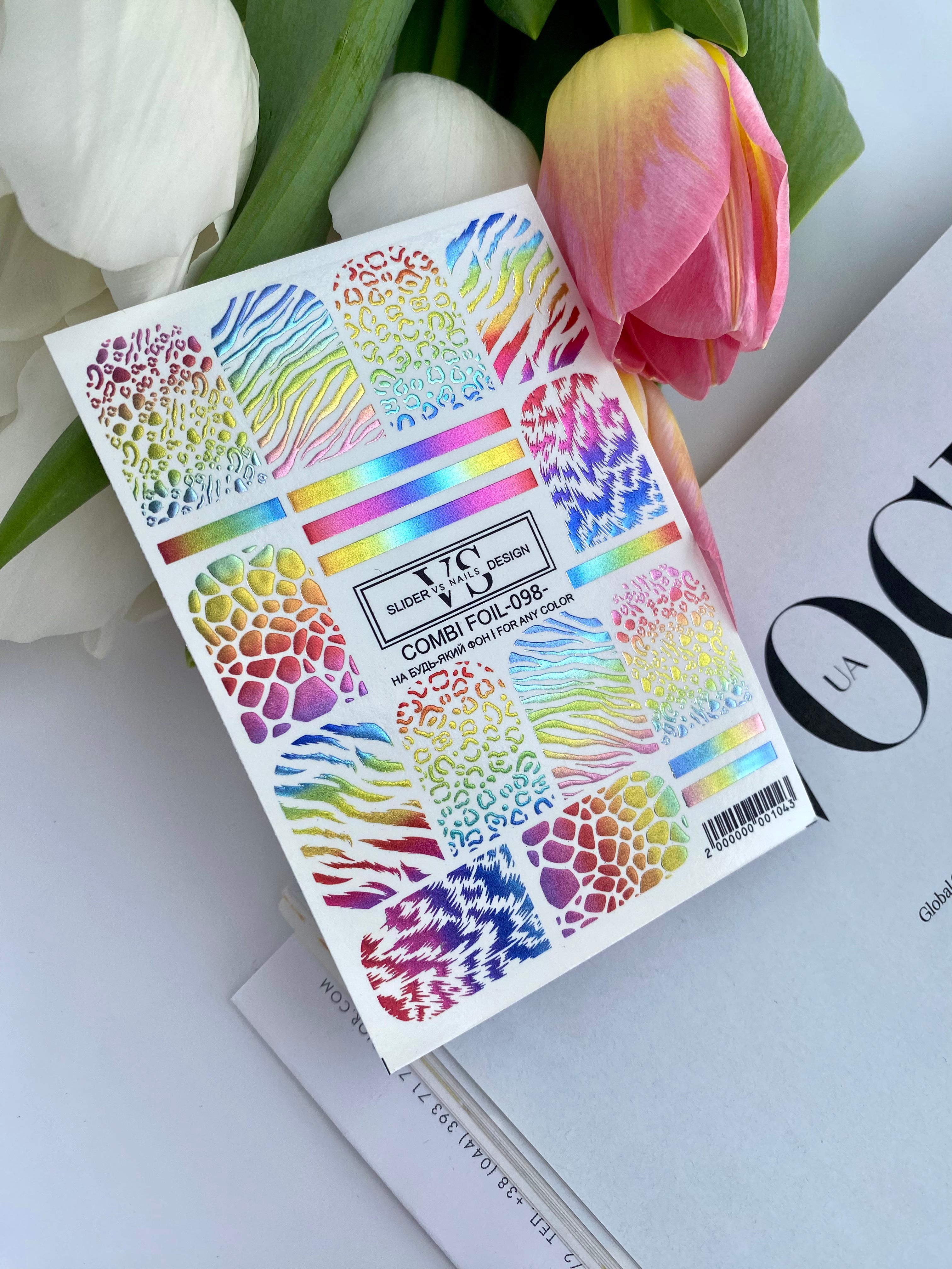 VS NAILS Liugurid Combi Foolium Nr.98