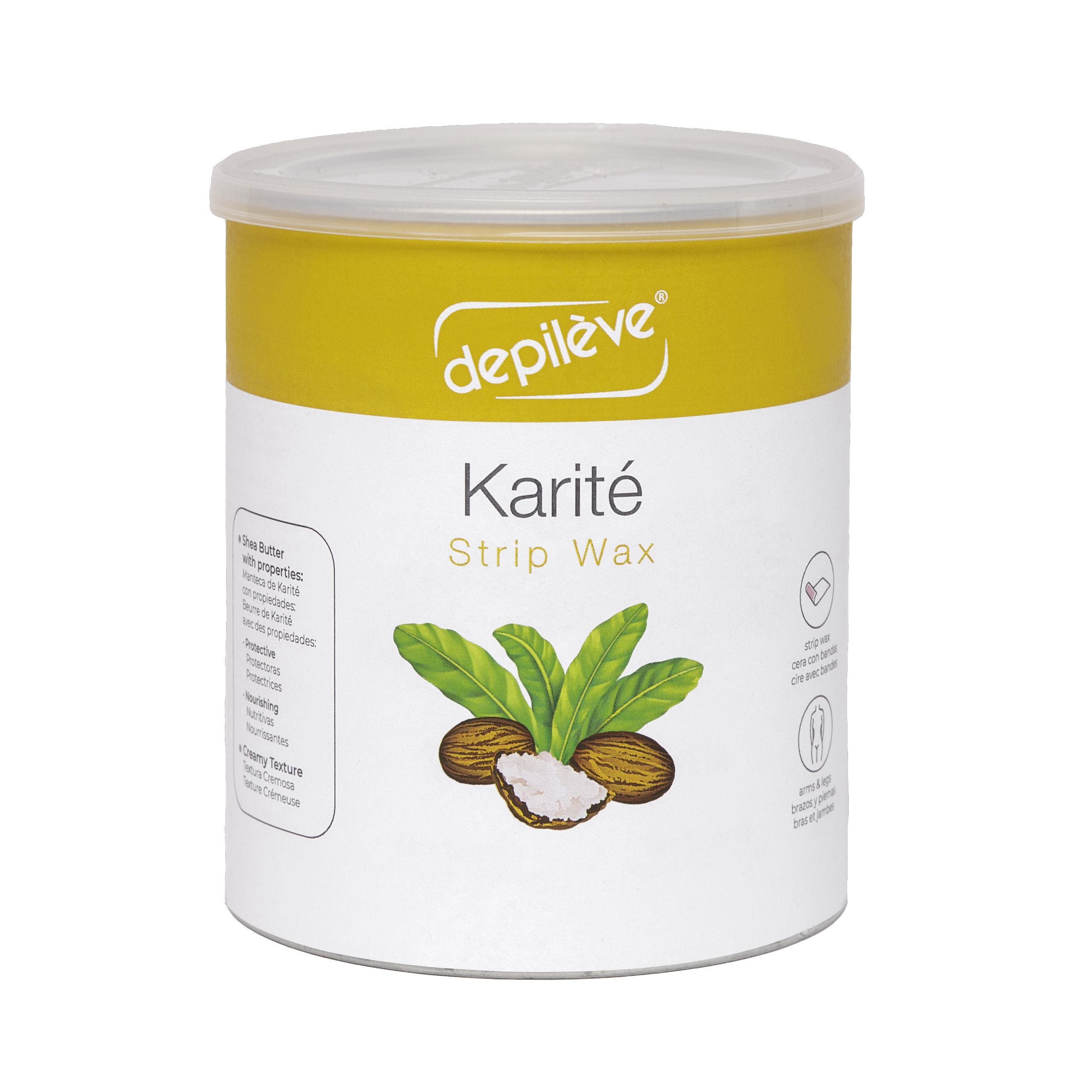 Depileve KARITE (SHEA BUTTER) Strip vaha purgis 800 ml