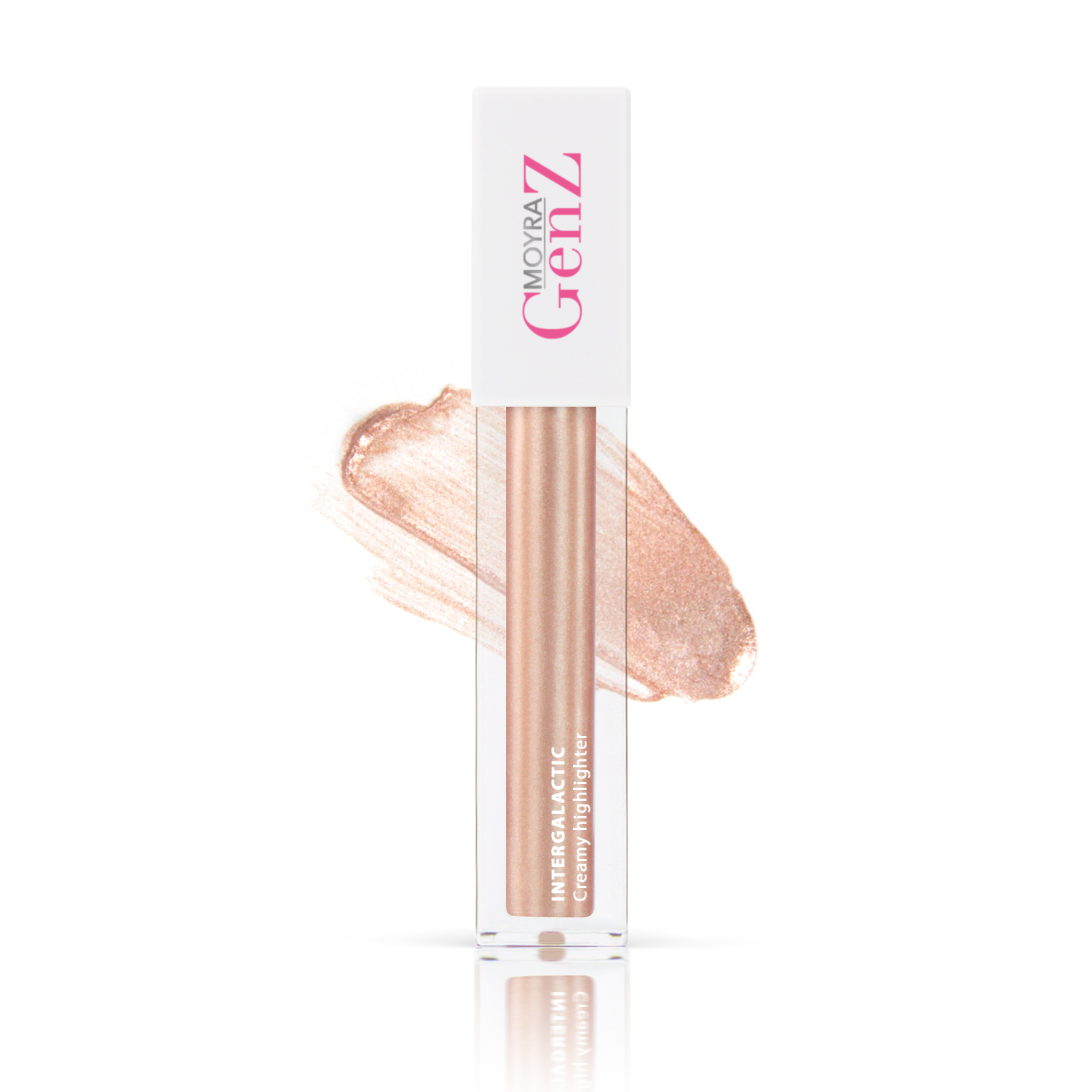 MOYRA GenZ Intergalactic kreemjas highlighter 01 Glow me away, 4,5 ml