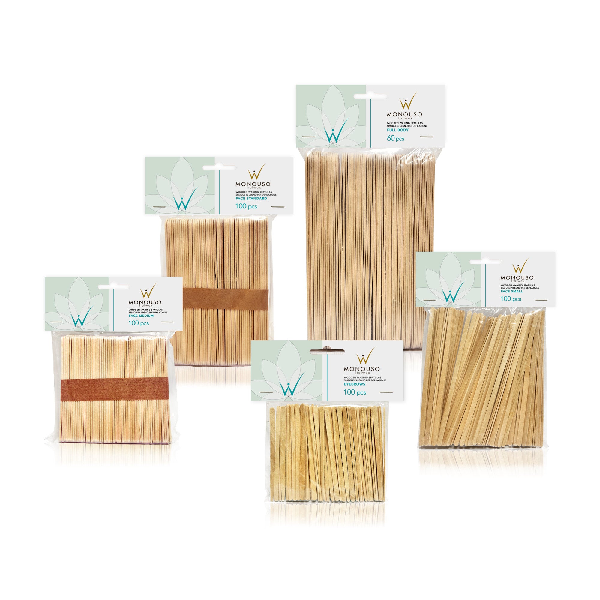 Italwax puidust vahatamislabidad Standard, 140x16x1,6 mm, 100 tk (D000212)