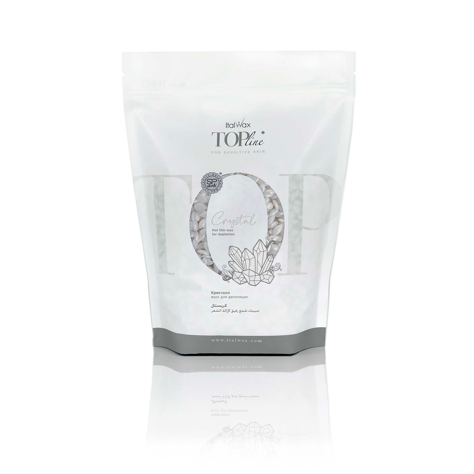 ItalWax TOPline Горячий пленочный воск в гранулах - CRYSTAL 750 г