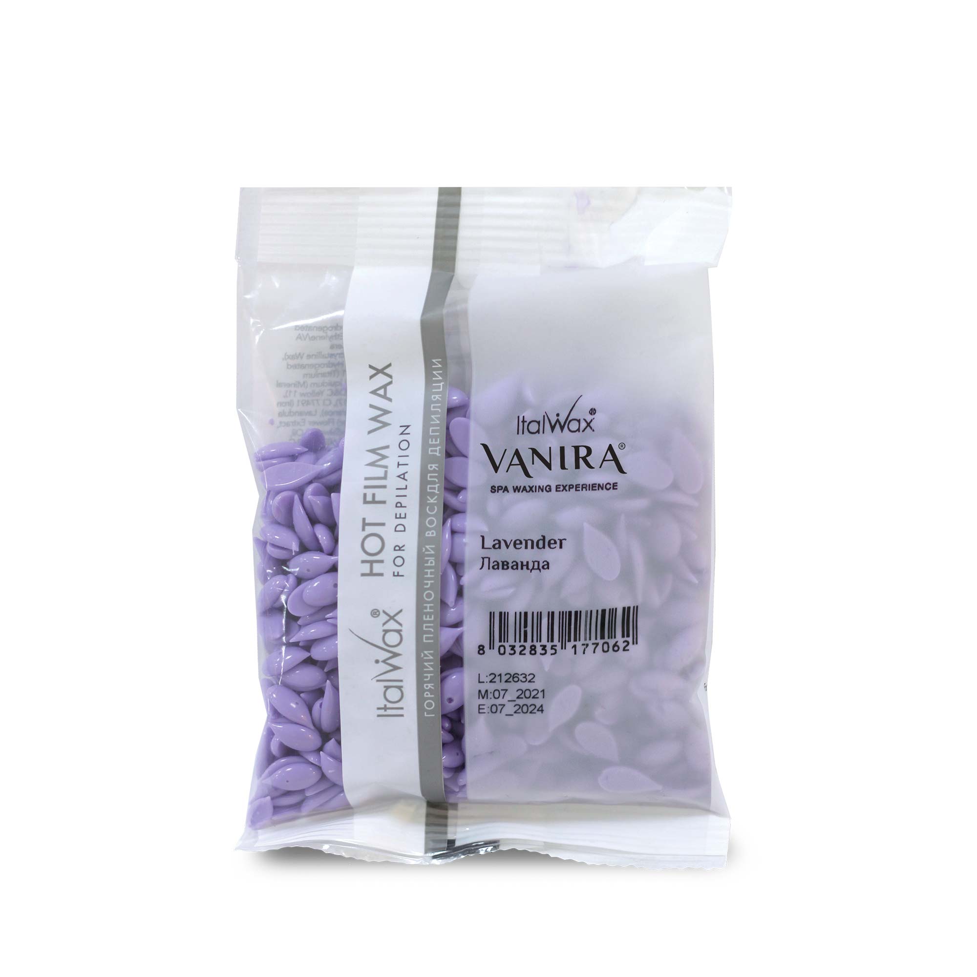 ItalWax VANIRA Kilevaha, LAVENDER (Lavendel) 100 g