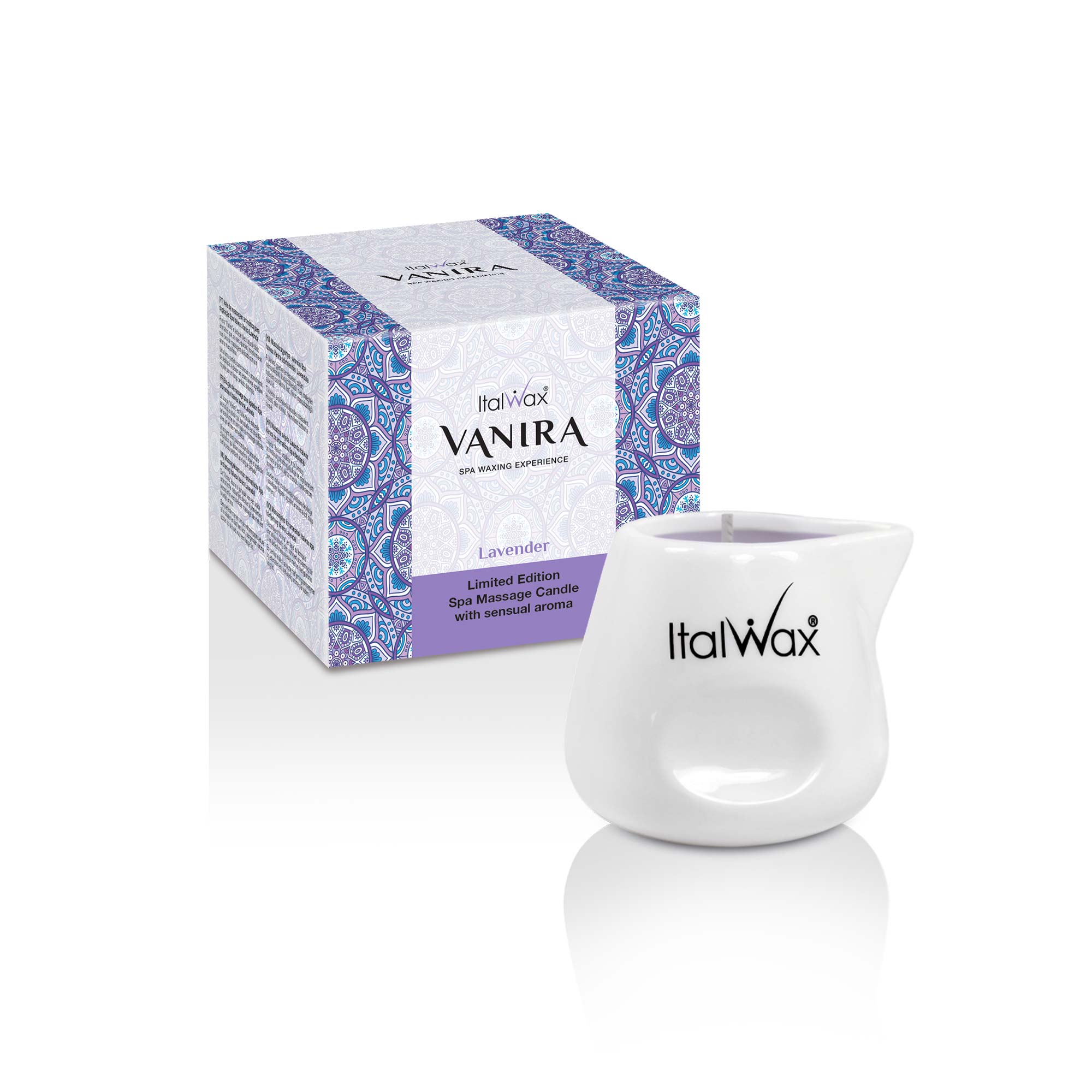 ItalWax VANIRA Свеча ароматическая, LAVANDA (лаванда)