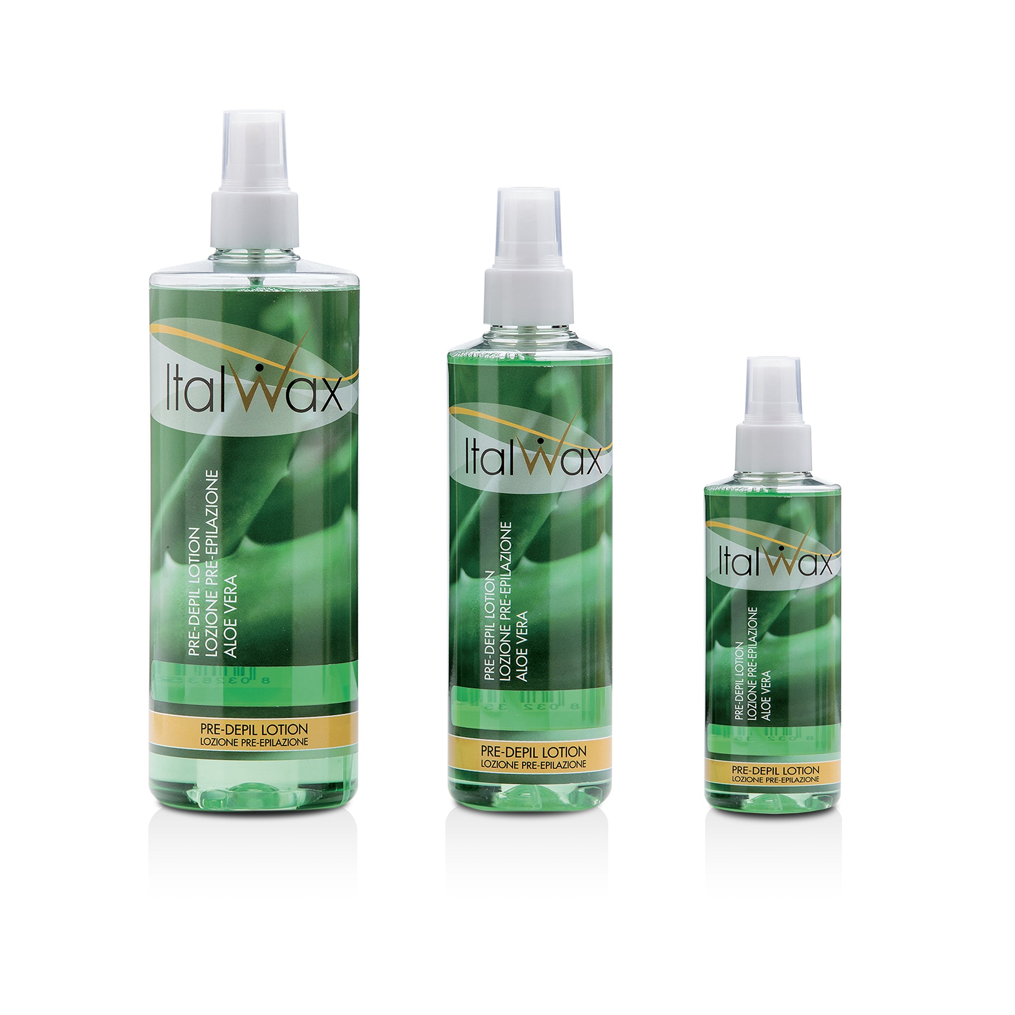 ItalWax Enne depilatsiooni losjoon aaloe (Aloe) ekstraktiga 100 ml