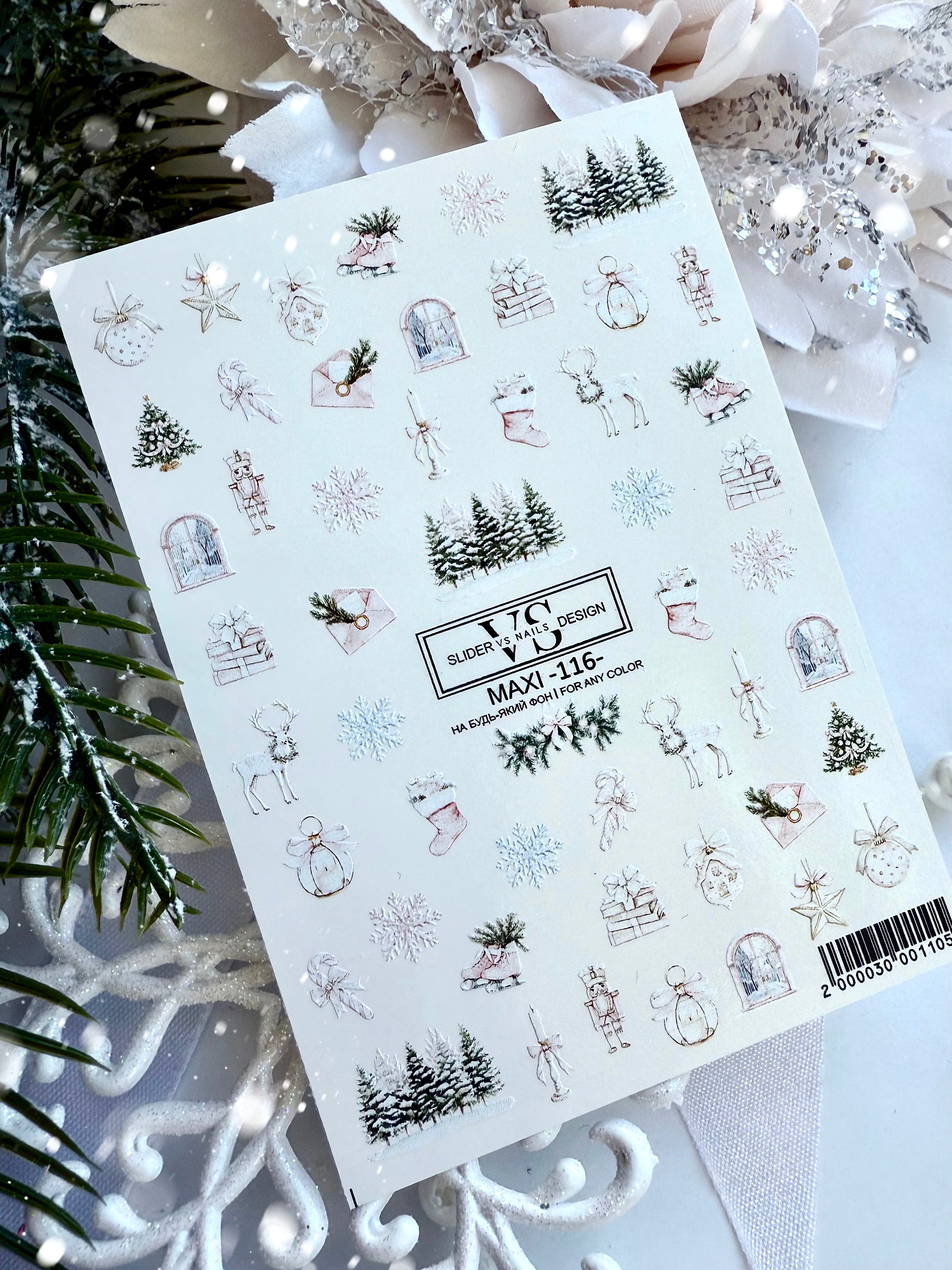 VS NAILS Liblikad Maxi Nr.116