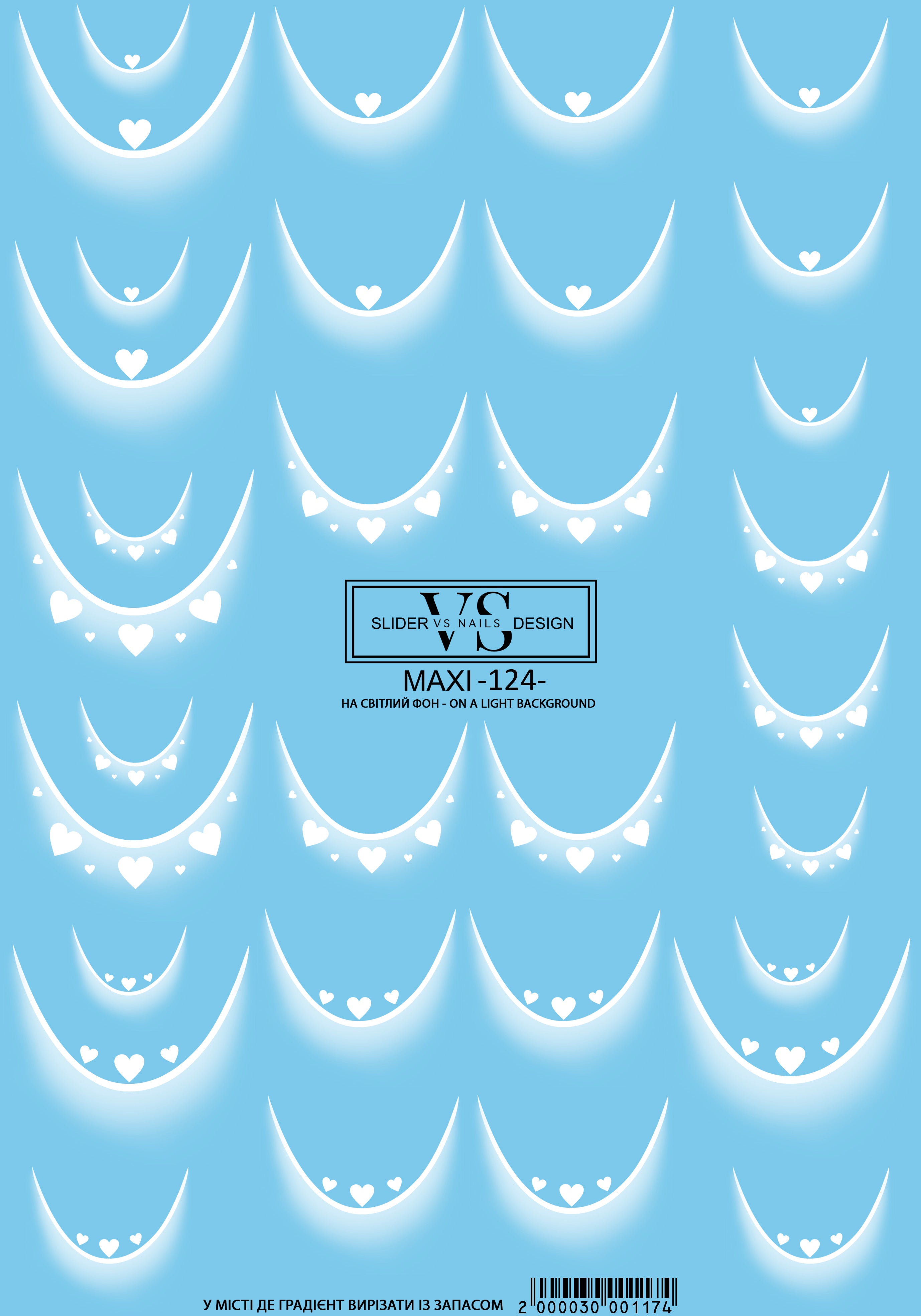 VS NAILS Slidrid Maxi Nr.124