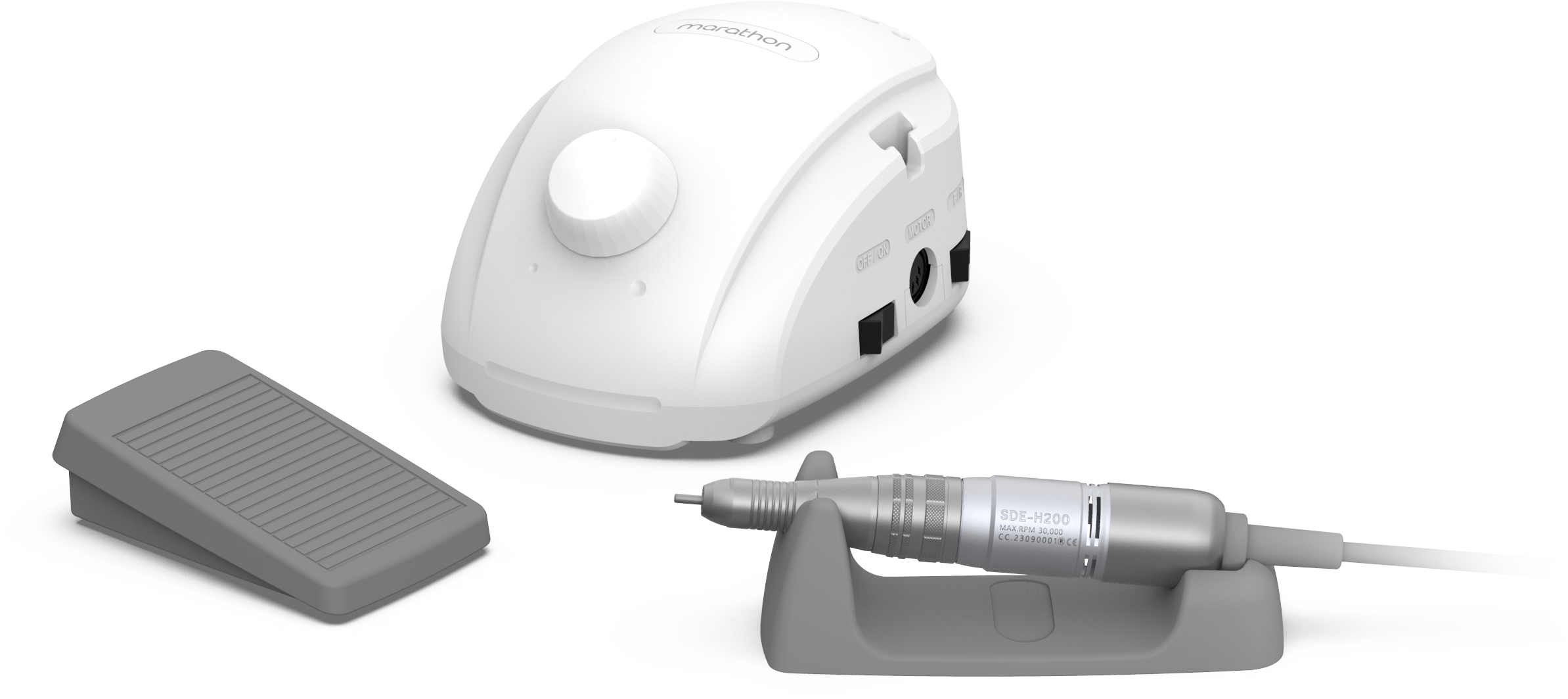 MARATHON M3 CHAMPION (White) NEW 2025+ H200 (30,000 rpm)