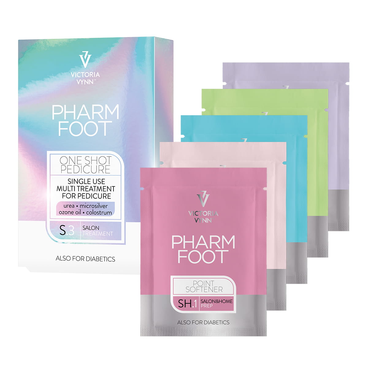 PHARM FOOT Testikomplekt ONE SHOT PEDICURE