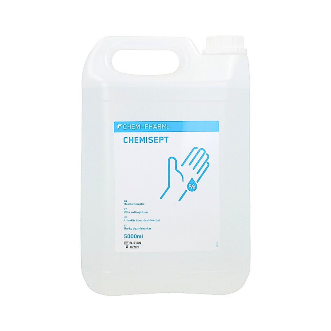 CHEMISEPT līdzeklis ātrai roku dezinfekcijai, 5L