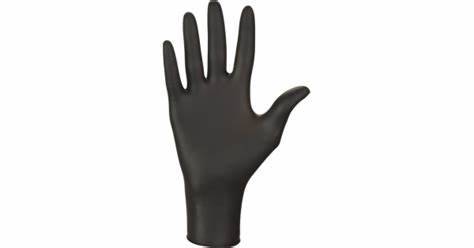 Prestige PRO Ühekordsed nitrilkindad, pulbrivabad L Mustad, 100 tk