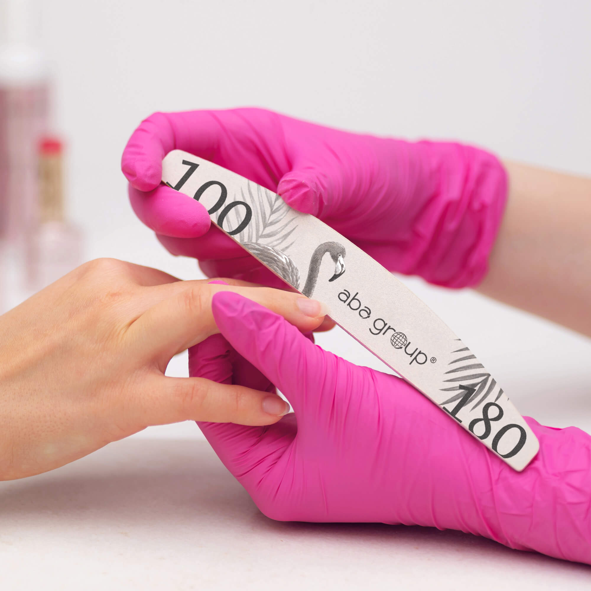 ABA Пилка полумесяц 100/180 - 1шт.