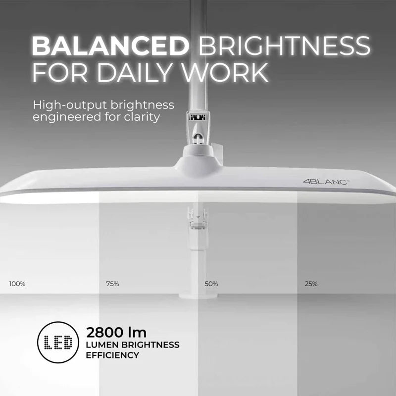 4BLANC Penn™ Versatile Professional Eye-Caring LED Lamp - galda lampa