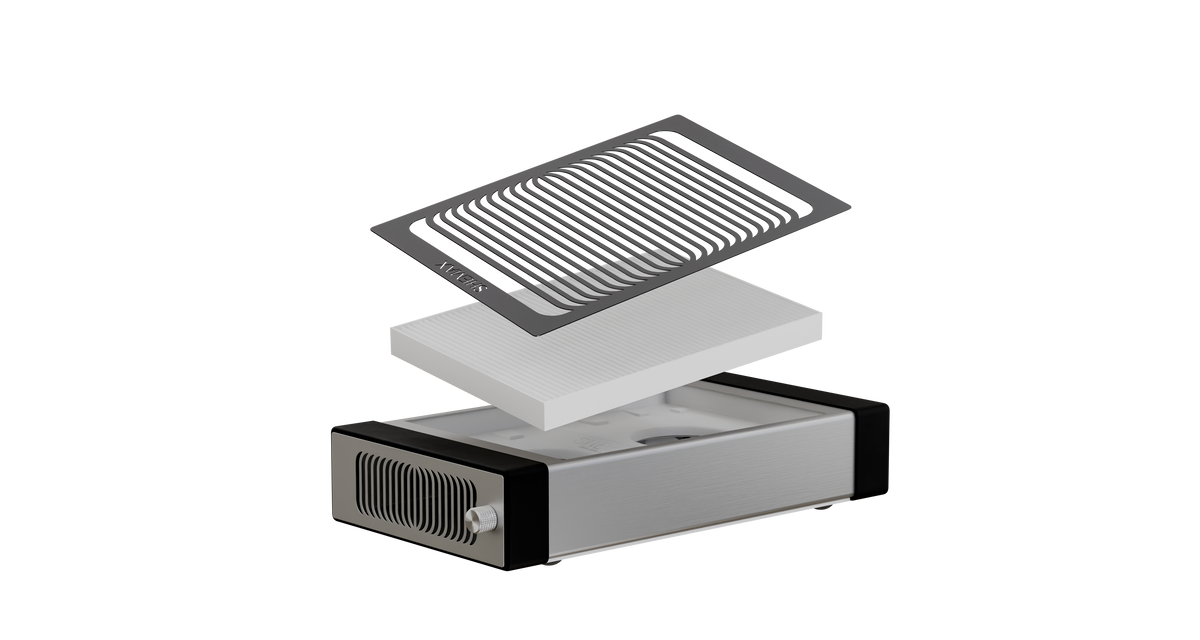 SheMax Style PRO Black Professional Manicure Dust Collector