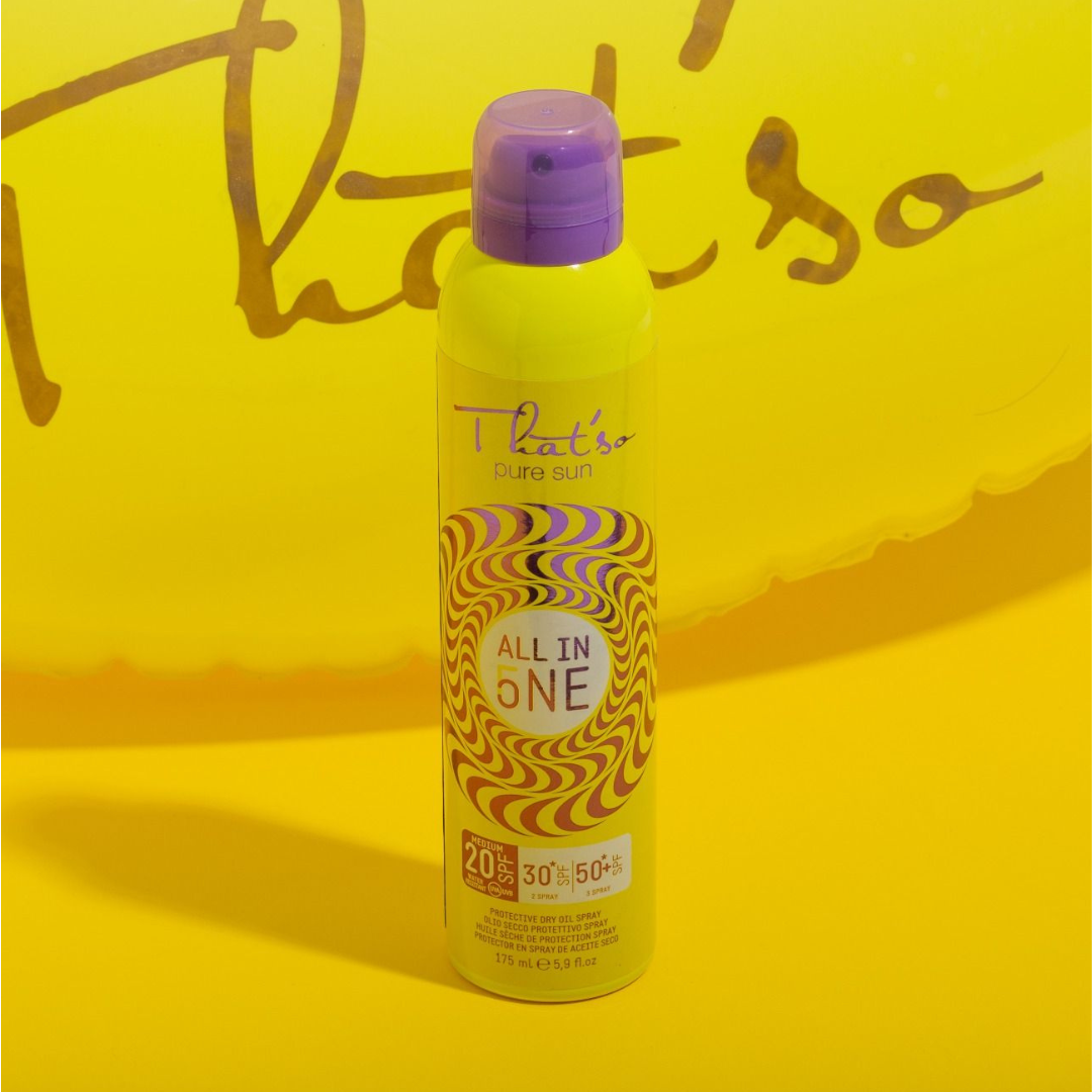 THAT'SO All-In-One SPF 20/30/50 Sunscreen Spray, 175ml