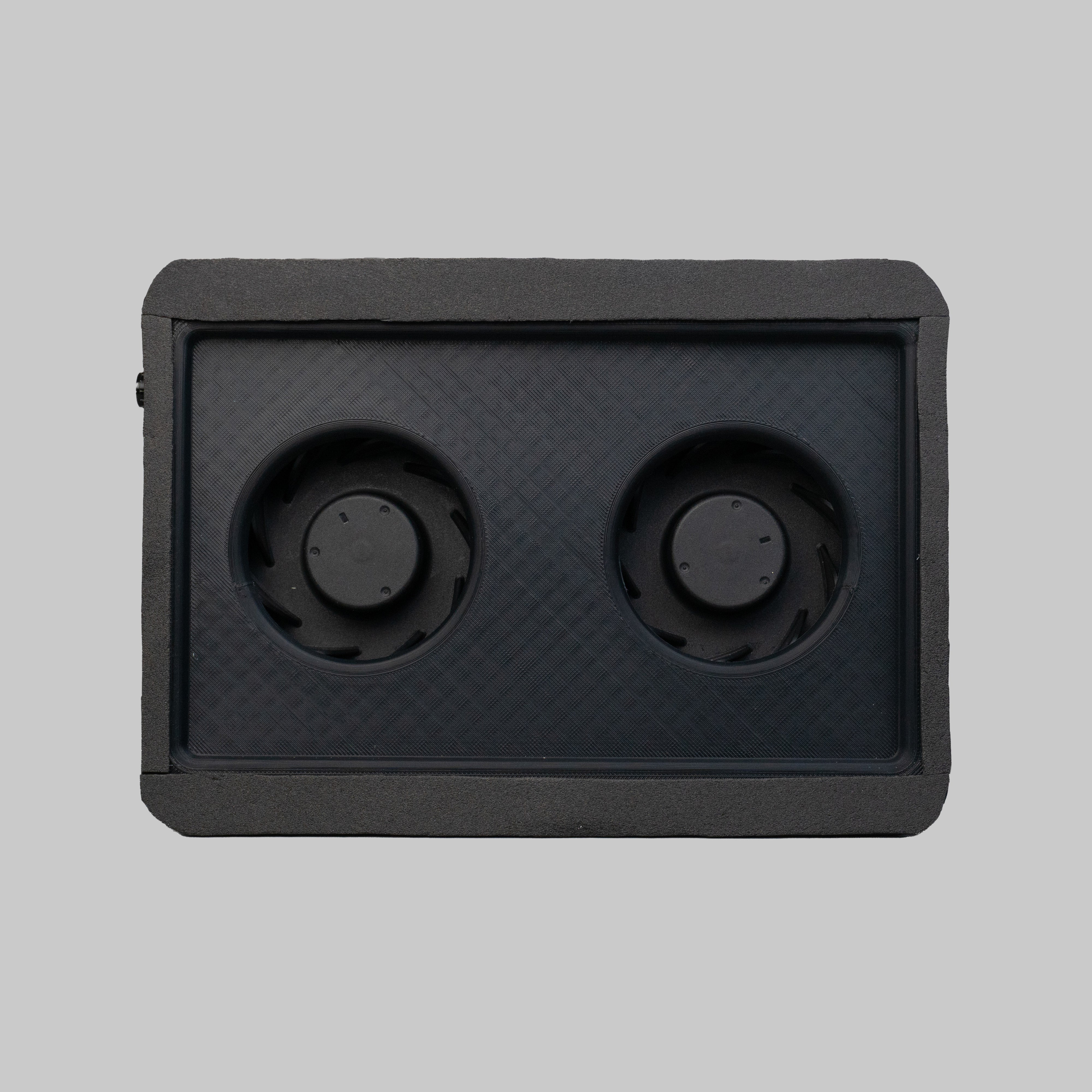 ULKA sisseehitatav tolmukoguja TORNADO must