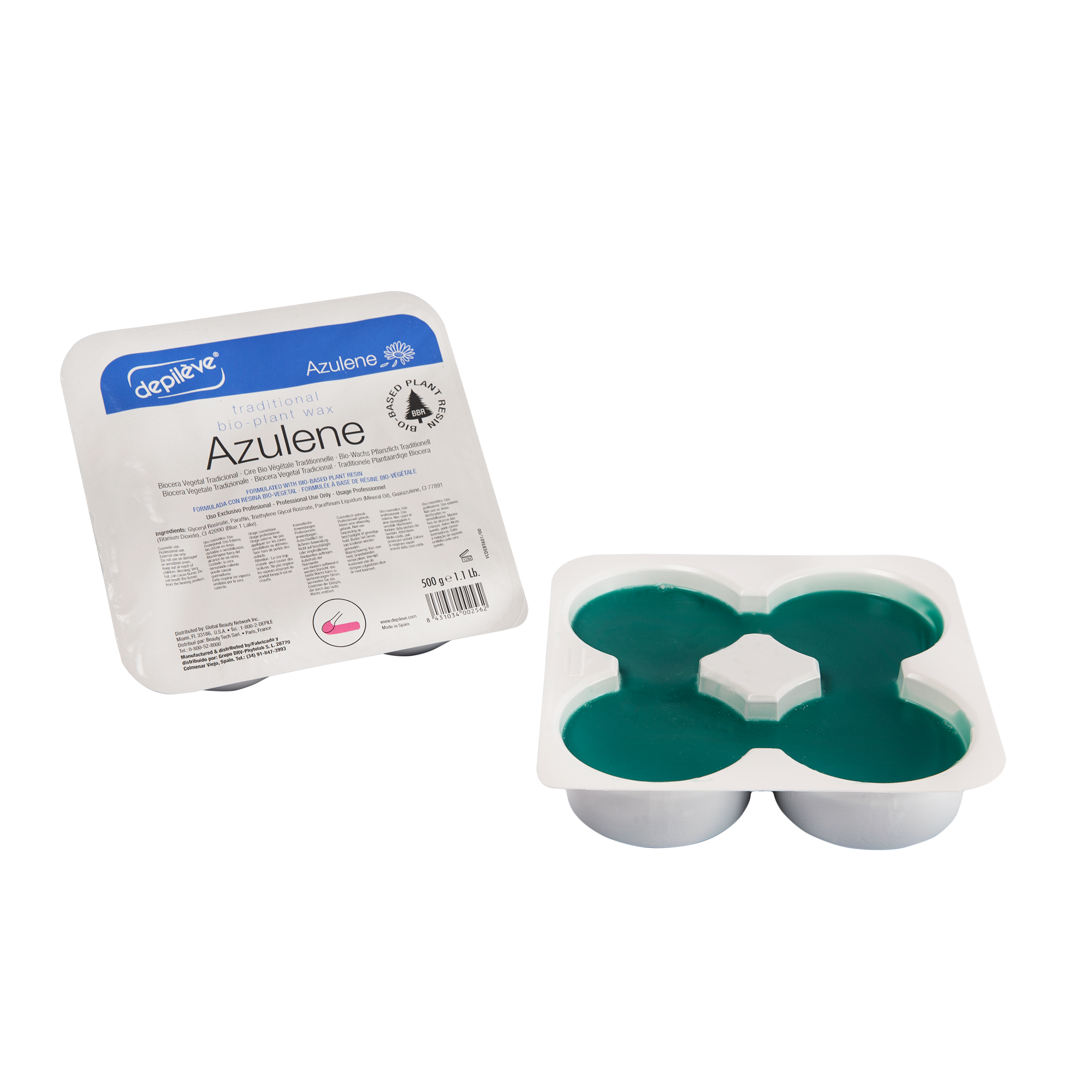 Depileve BIOVAX AZULENE purgis 2x500 ml