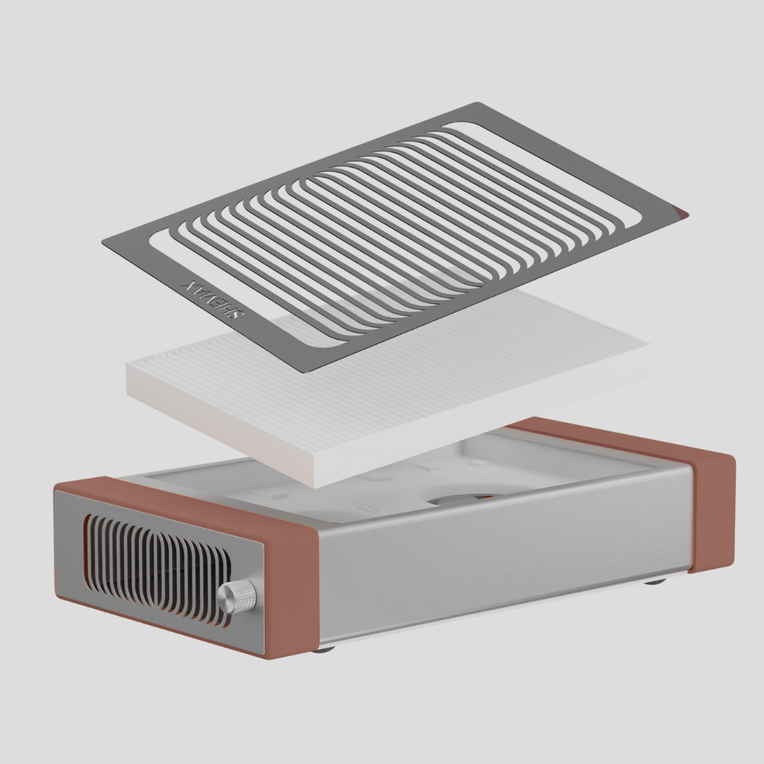 SheMax Style PRO Mocha Mousse Профессиональная маникюрная вытяжка