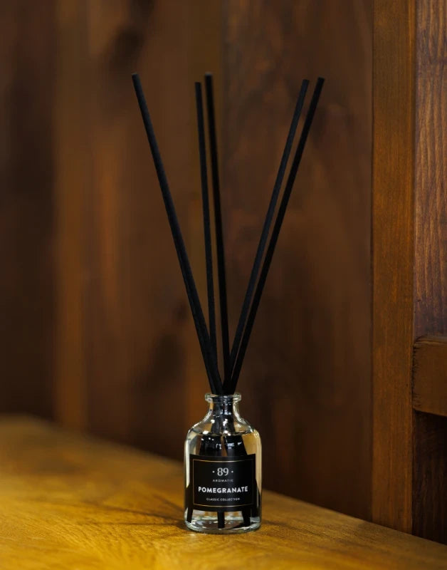 AROMATIC 89 Rohukõrte difuusor Pomegranate, 50ml (Värske Puuviljane)