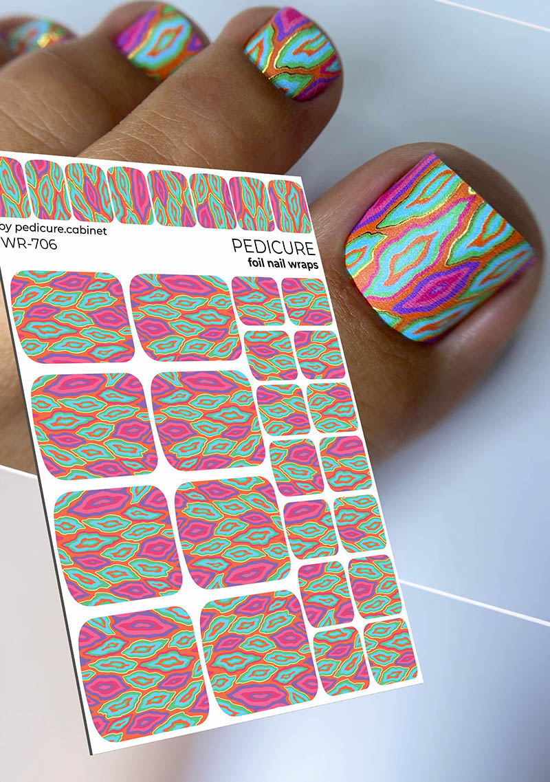 Pedicure cabinet pedicure nail wraps [WR-706]