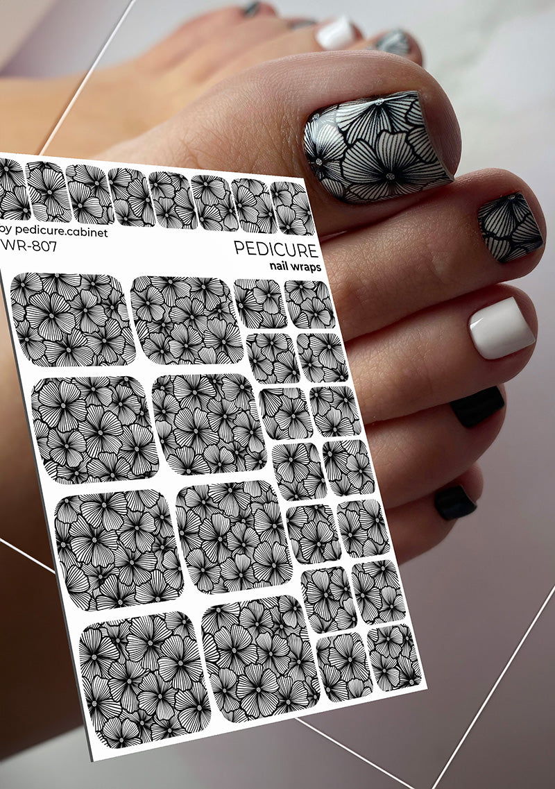 Pedicure cabinet pedicure nail wraps [WR-807]