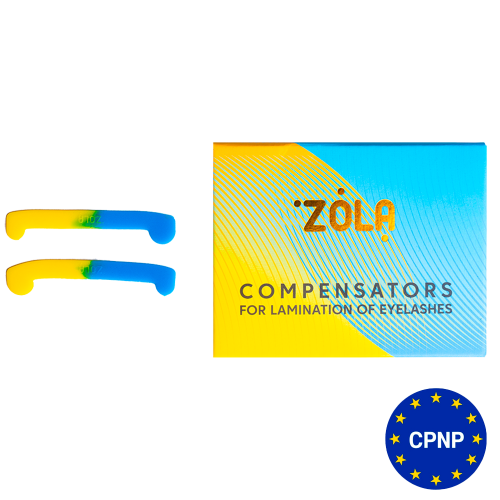 ZOLA kompensaatorid ripsmete laminaadiks (kollane-sinine)