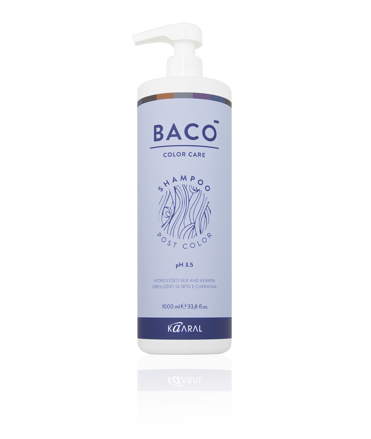 KAARAL BACO POST COLOR Värvikaitsev professionaalne šampoon 1000 ml