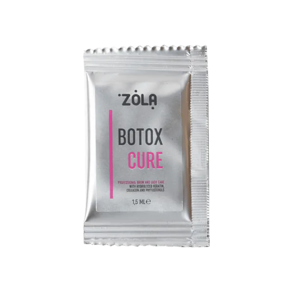 ZOLA Botox uzacīm un skropstām Botox Cure, 1,5 ml x 10 gab.