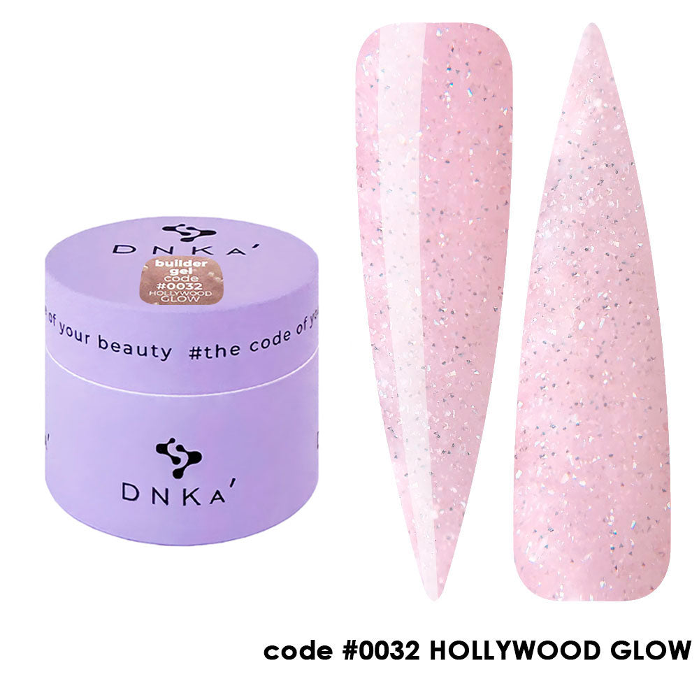 0032 DNKa' ehitusgeel Hollywood Glow kollektsioon - 30ml