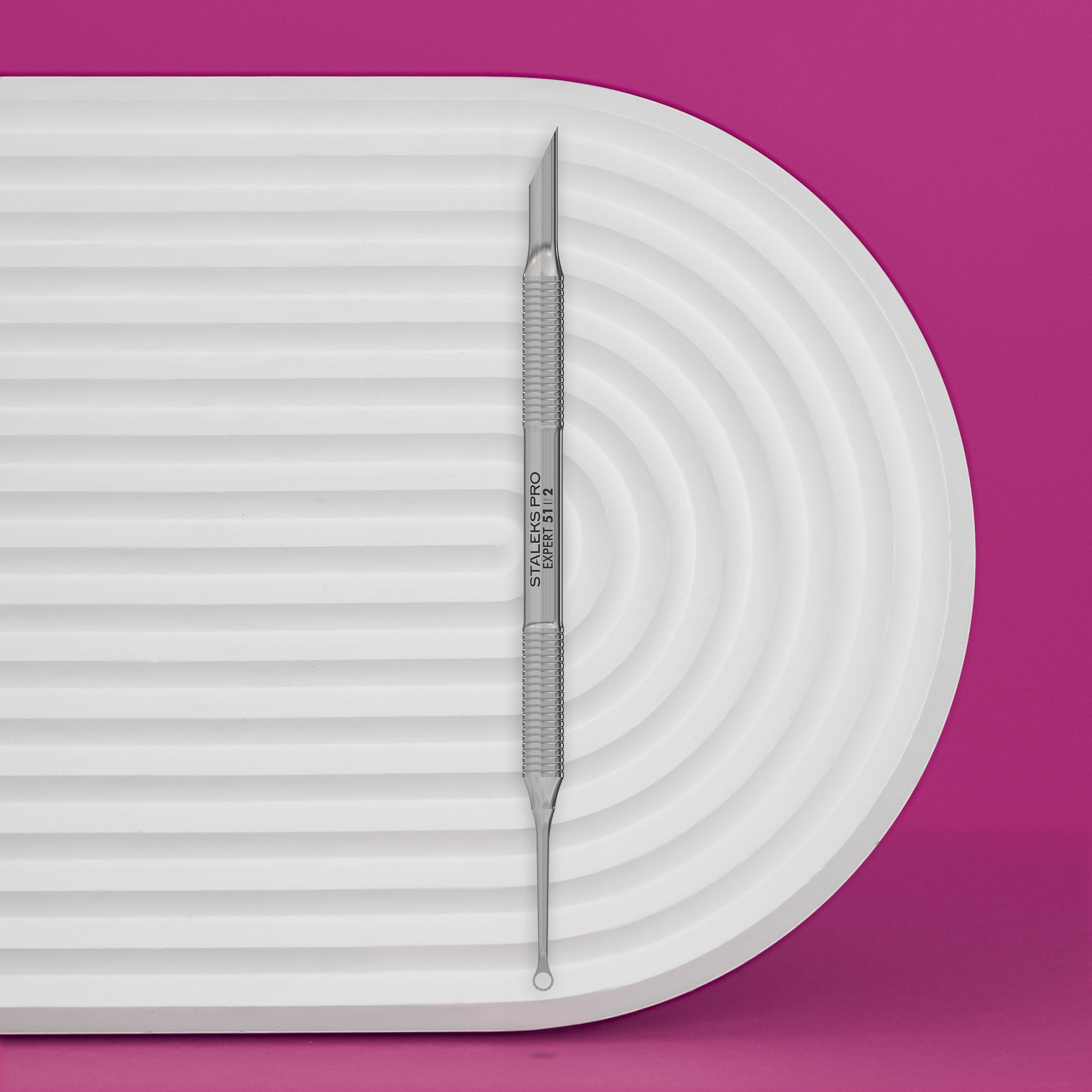 STALEKS Maniküüri pušer kutikula lükkamiseks EXPERT [PE-51/2]