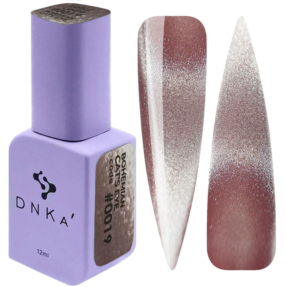 0019 Värviline geellakk Bohemian Cat Eye Collection 12ml