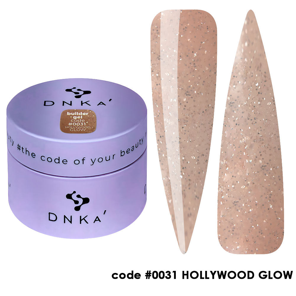 0031 DNKa' ehitusgeel Hollywood Glow kollektsioon - 30ml