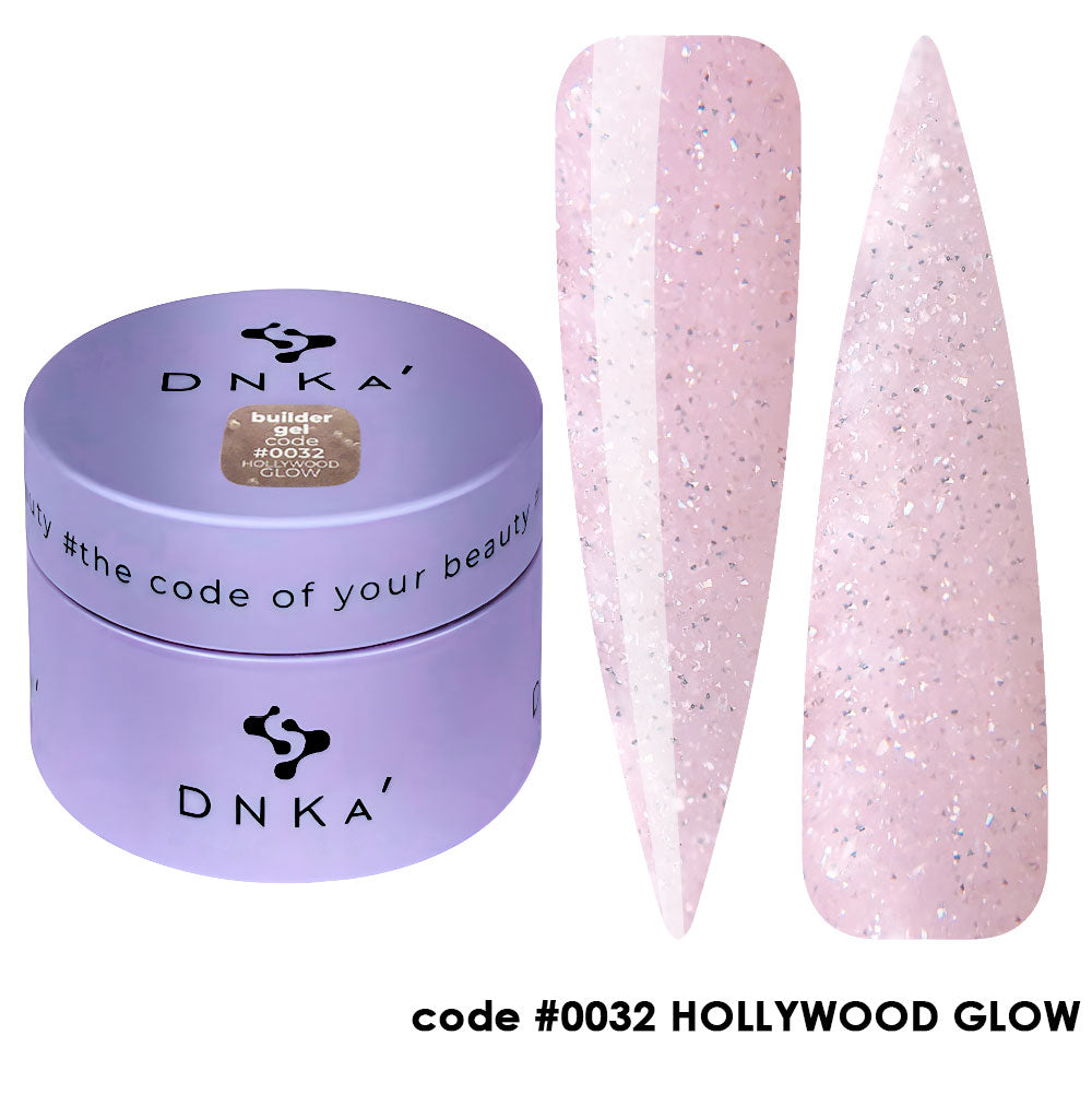 0032 DNKa' ehitusgeel Hollywood Glow kollektsioon - 30ml