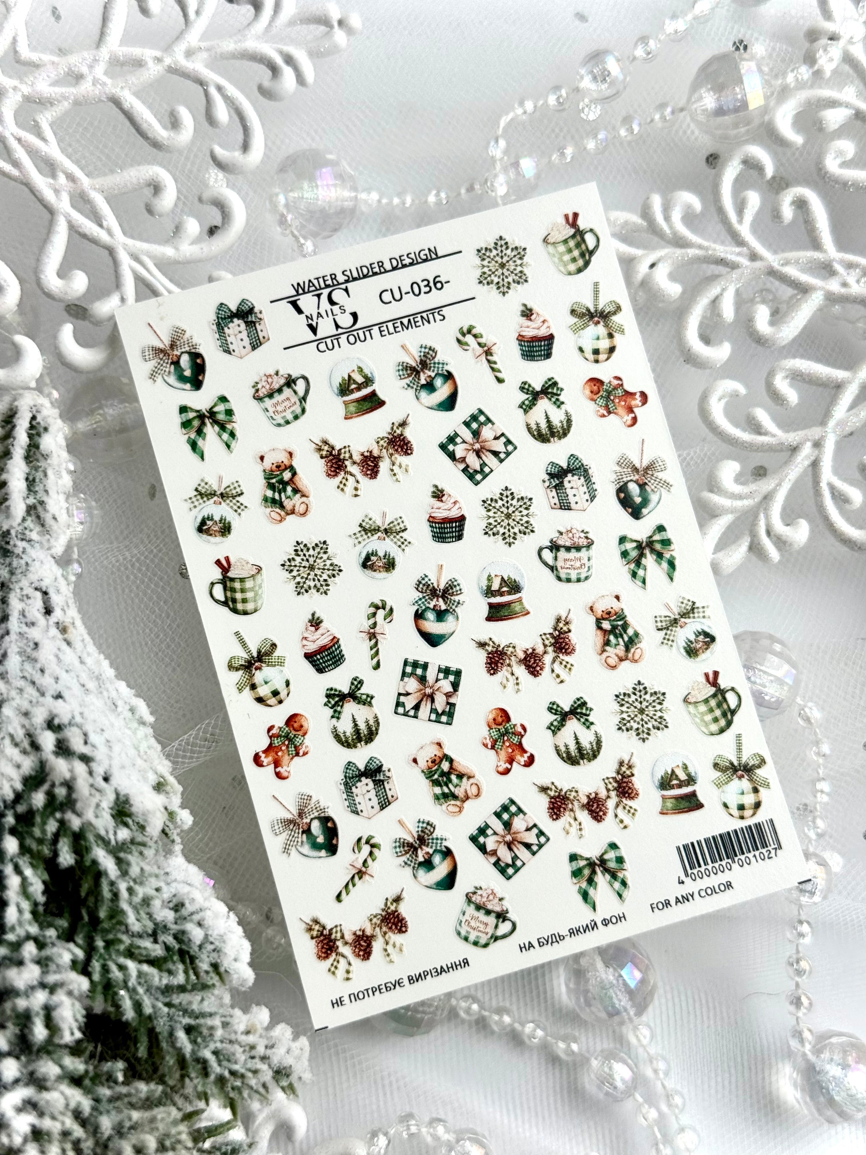 VS NAILS Liblikad CU 036