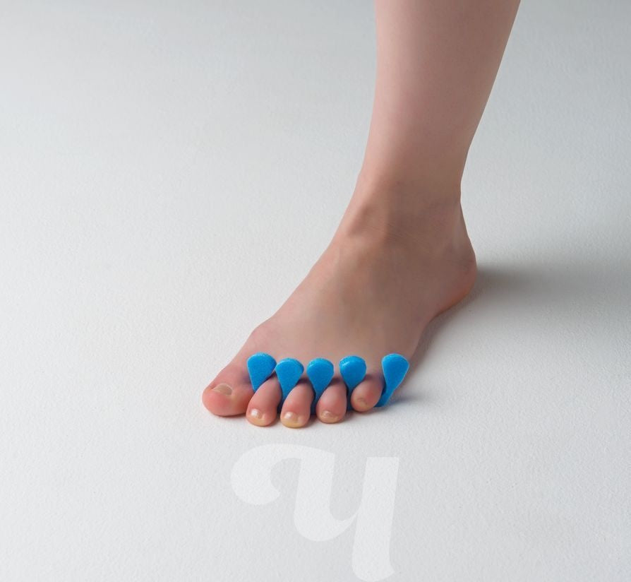 Chistovie Toe Separator, 20 pairs, 8mm, Blue [02-786]