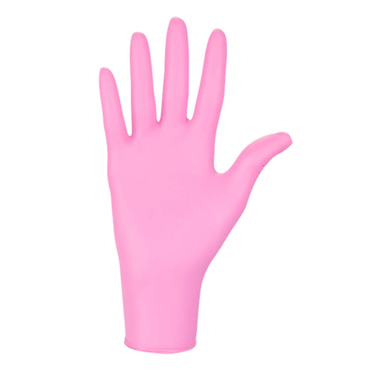 Nitrylex PF Ühekordsed nitrilikindad, ilma talkita XS Roosa, 100 tk (Poola)