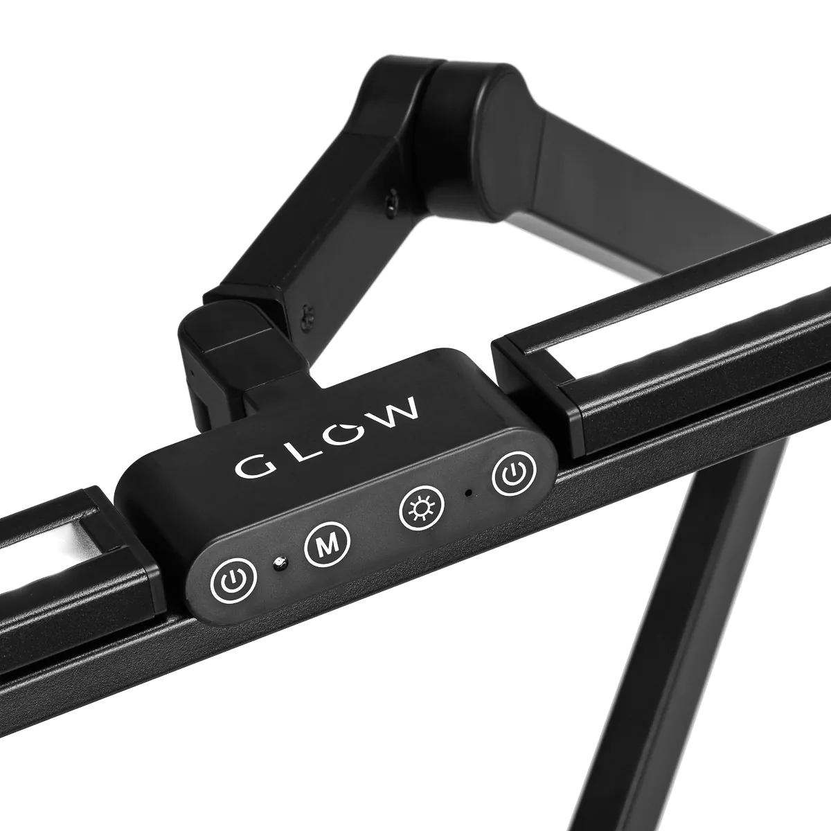 Светодиодная настольная лампа Glow, черная