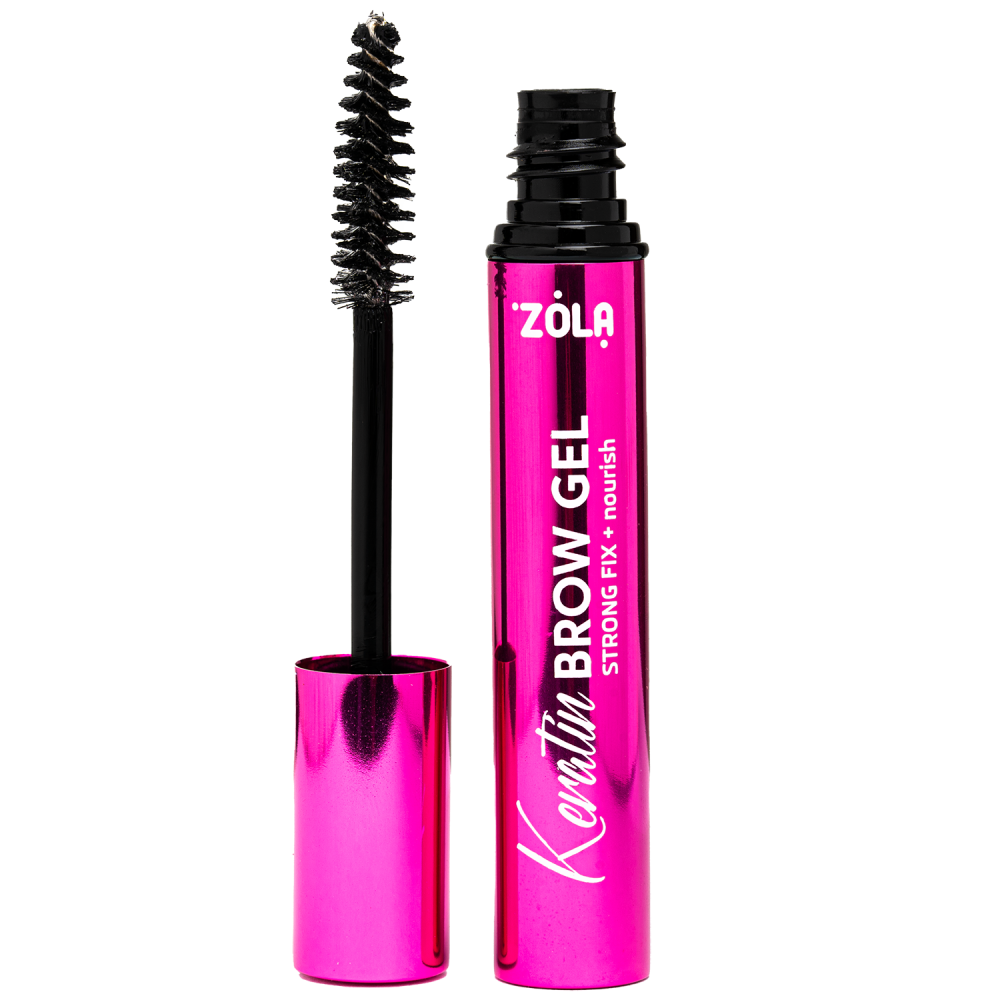 ZOLA uzacu gels Keratin Brow Gel Strong Fix + Nourish, 5 ml