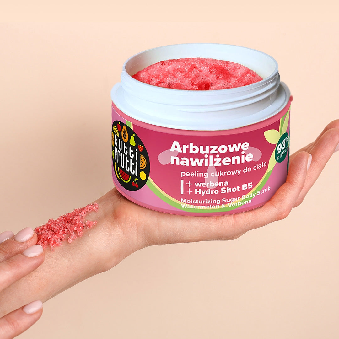 Farmona TUTTI FRUTTI Moisturizing Sugar Scrub Watermelon and Verbena 300g
