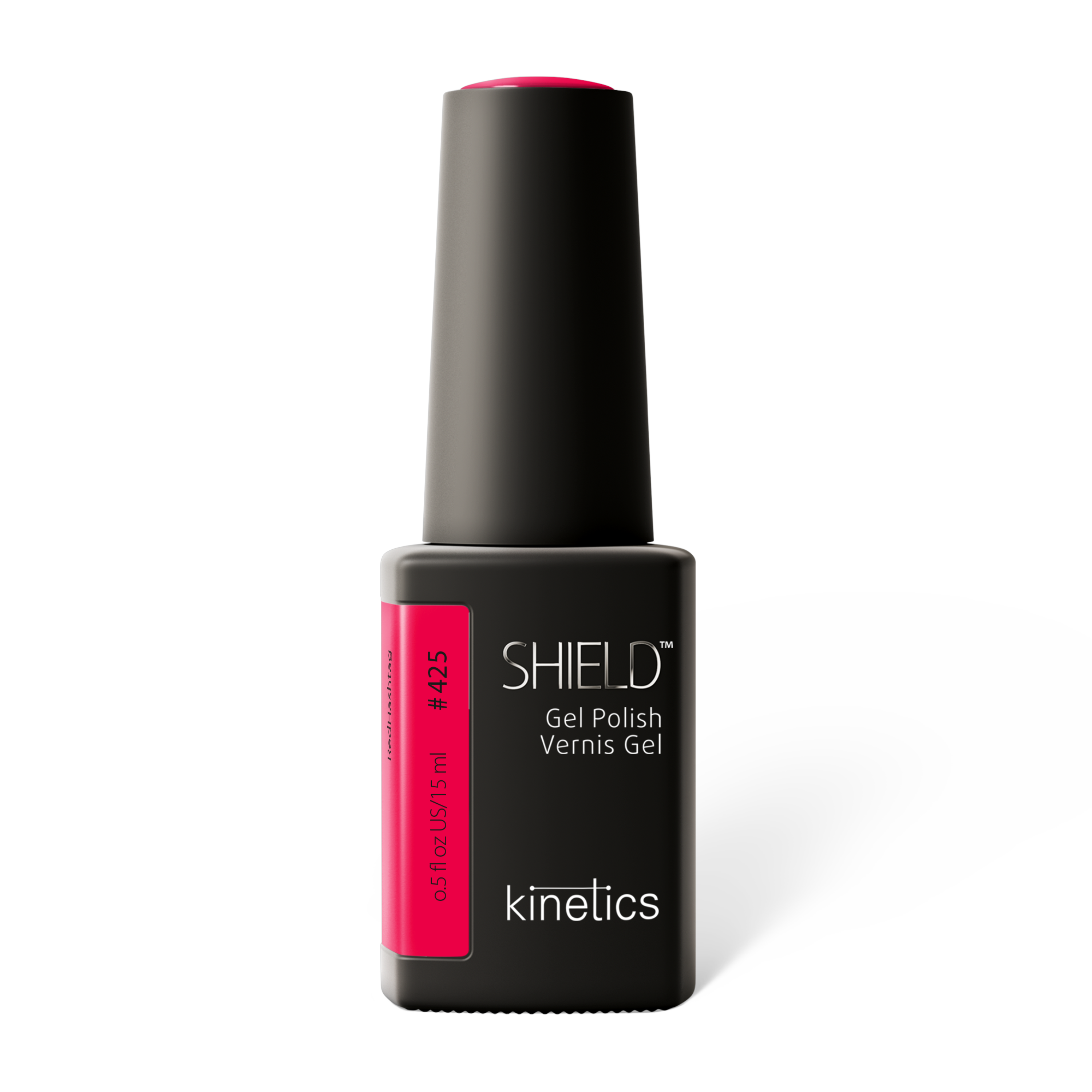 Kinetics SHIELD Gel Polish RedHashtag #425, 15 ml