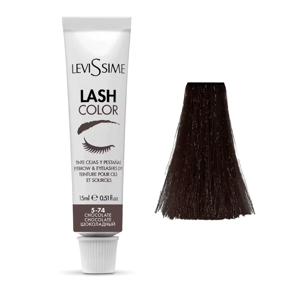 Levissime Kulmude ja ripsmete värv CHOCOLATE, 15ml [5505]